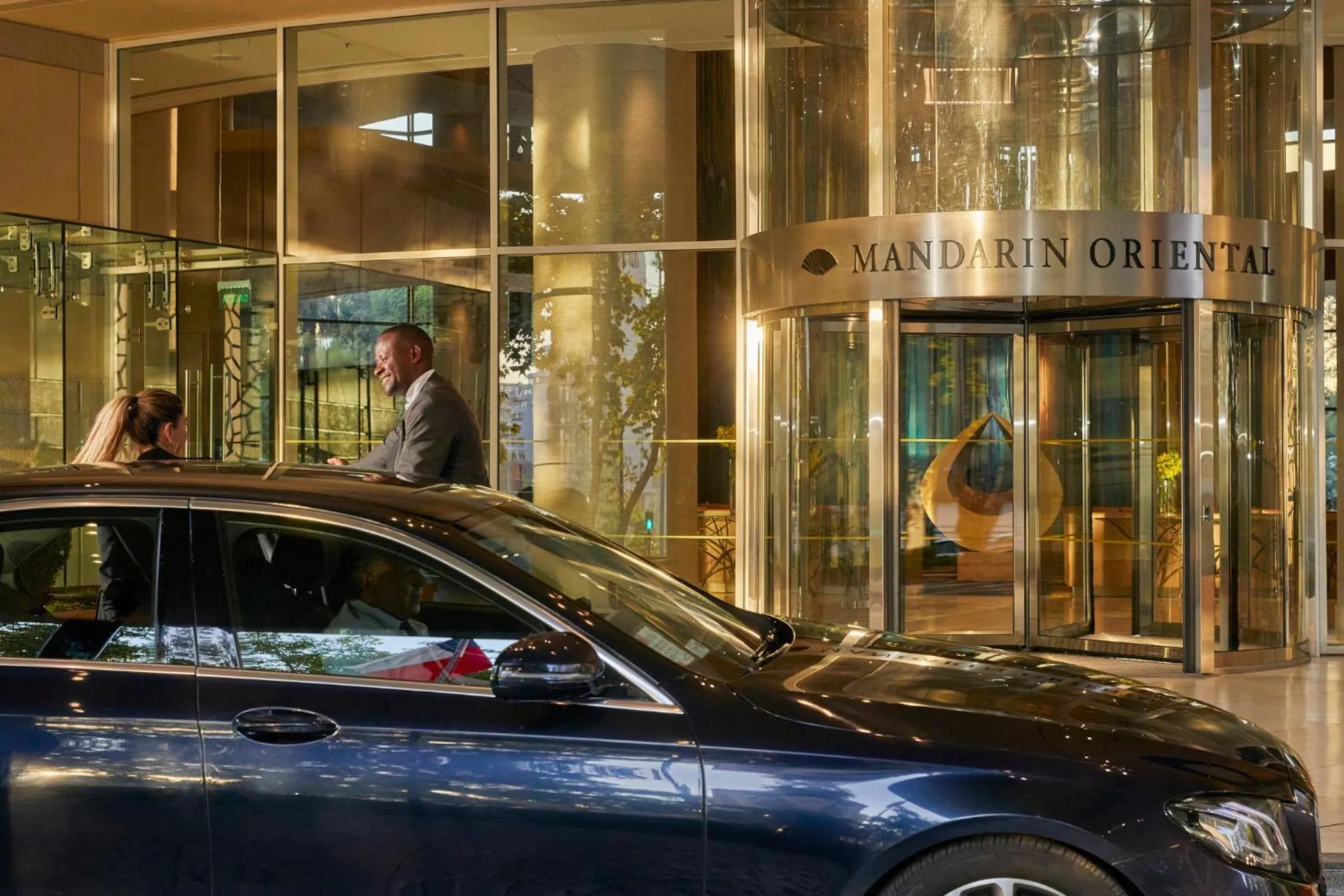 Facade/entrance in Mandarin Oriental, Santiago