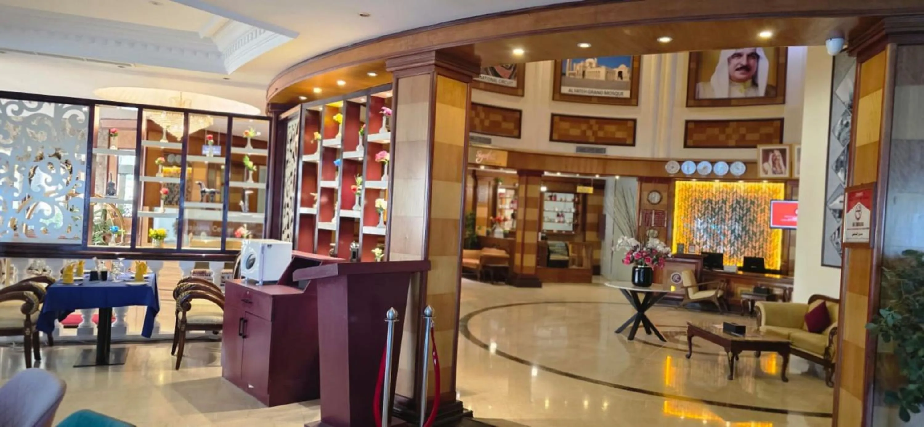 Lobby or reception in Ramee California Hotel