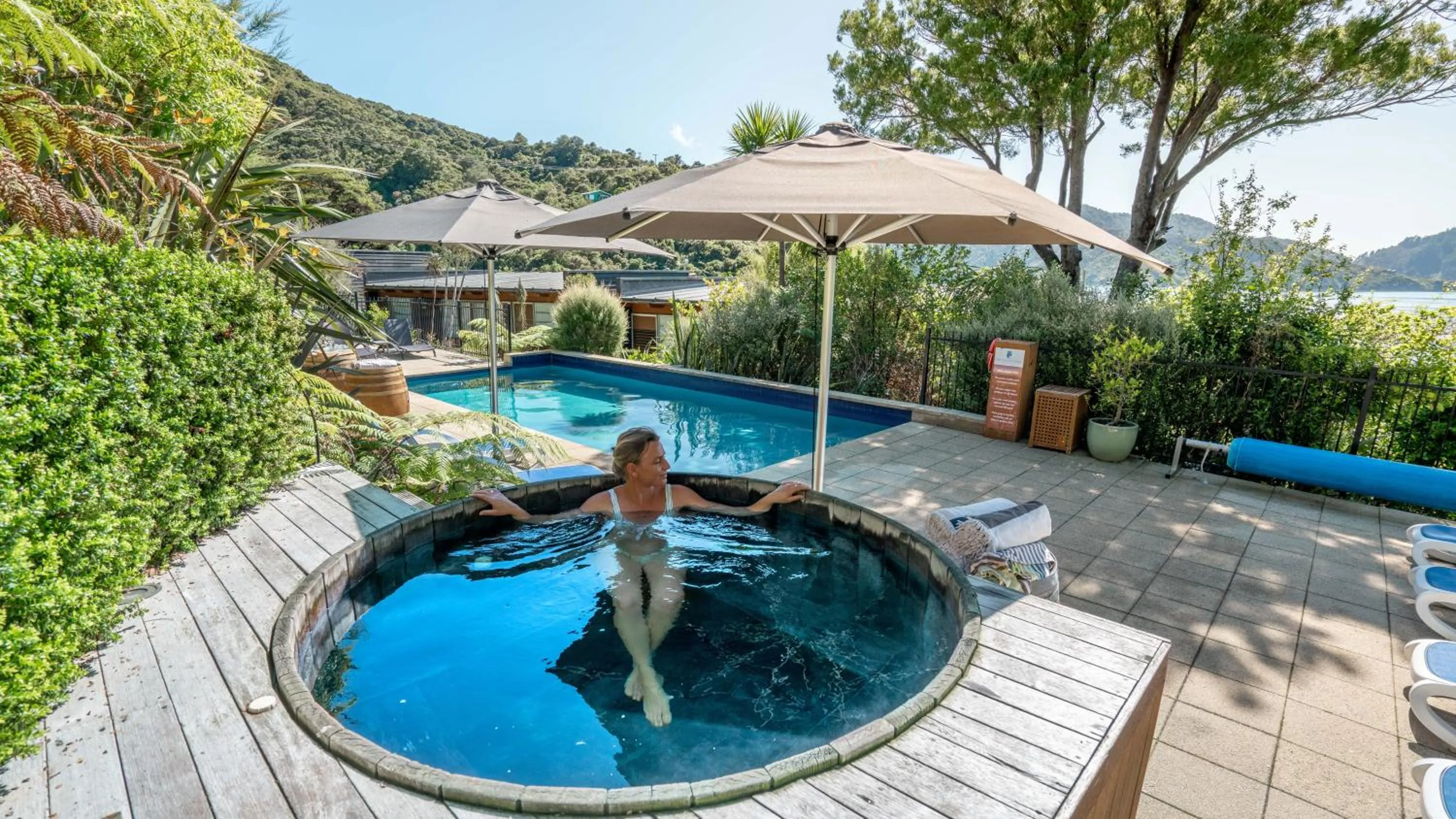 Aqua park in Bay of Many Coves