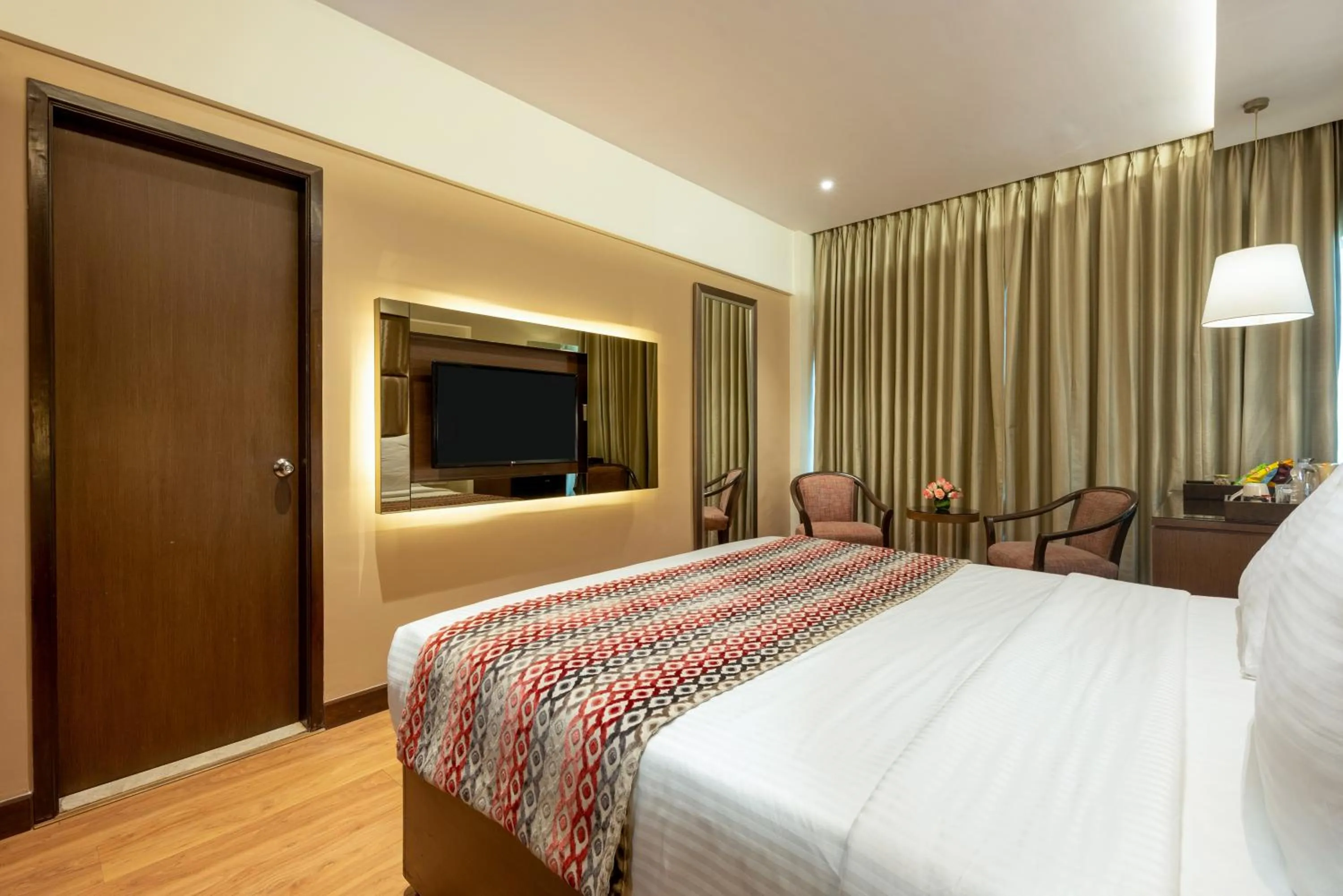 Bed in Fariyas Hotel Mumbai , Colaba
