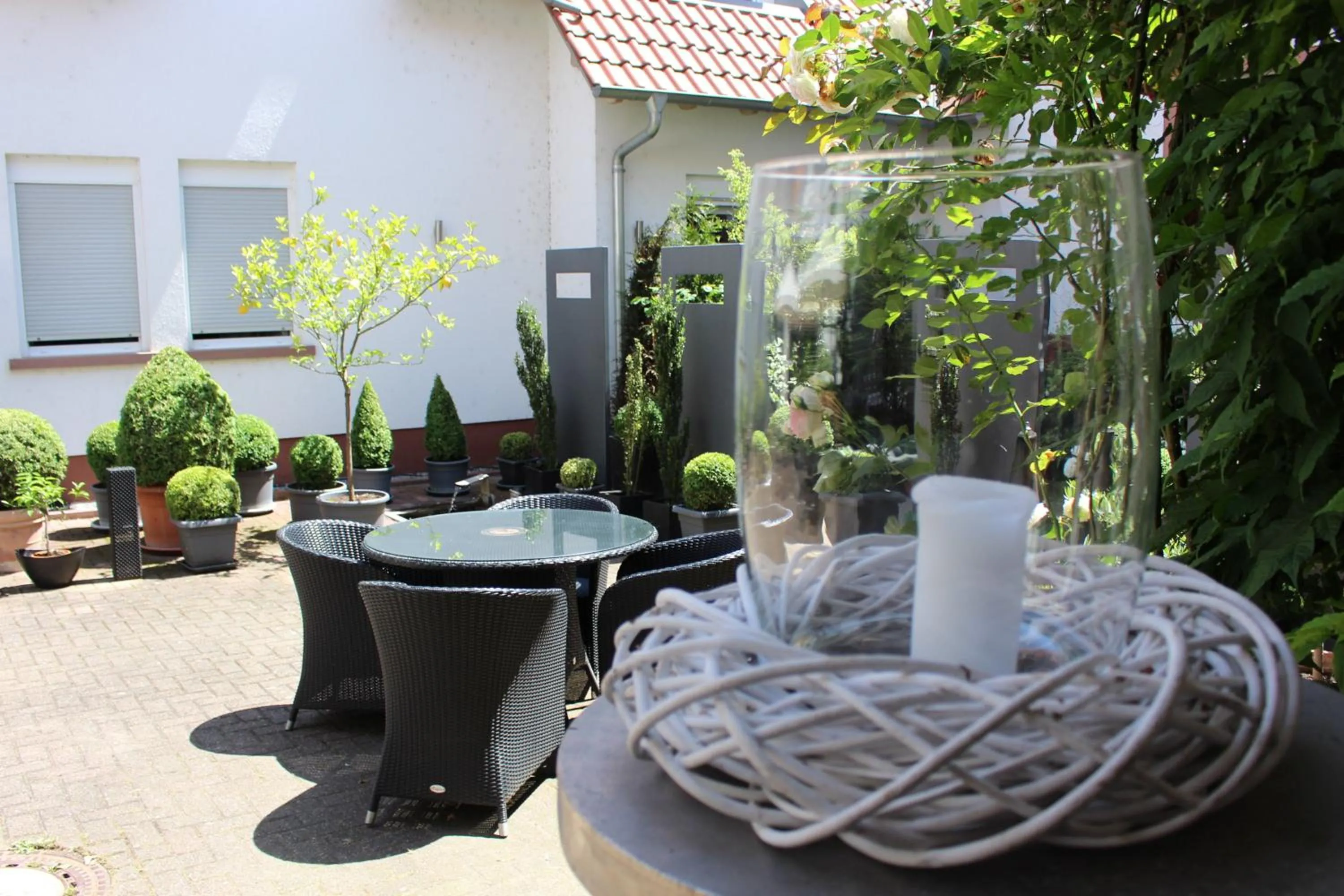 Patio in Hotel zum Rössel