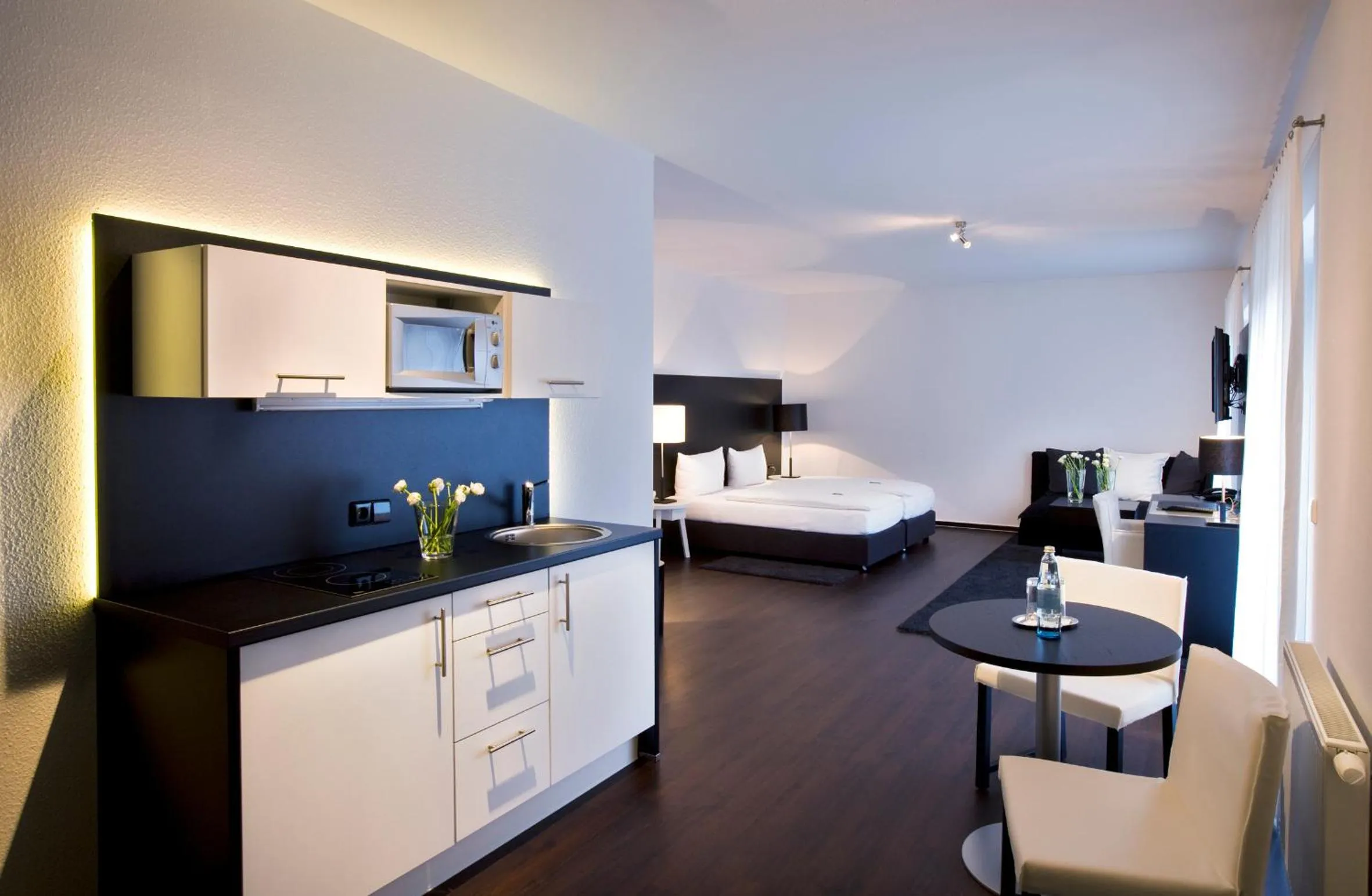 Bed in Hotel zum Rössel