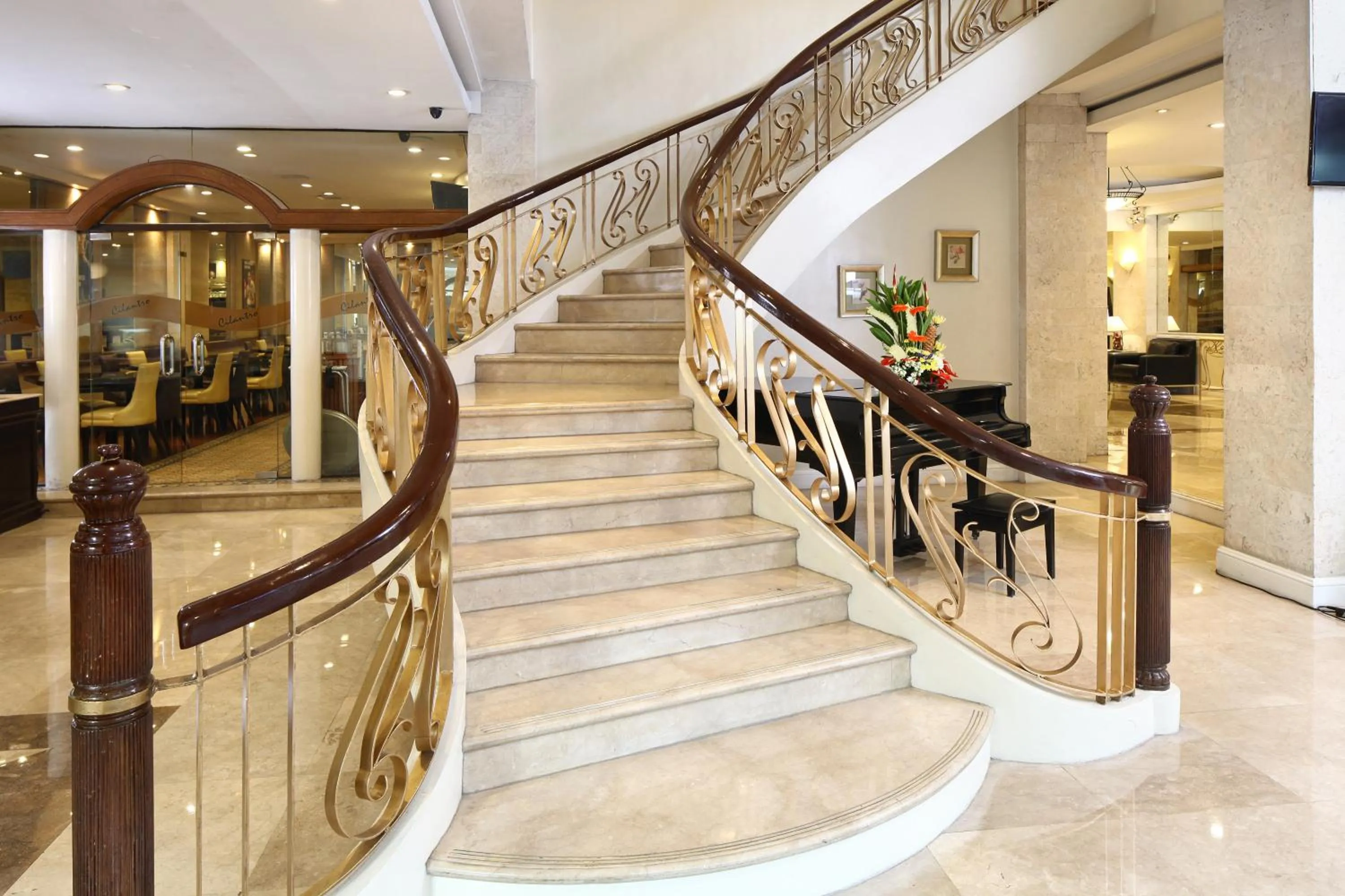 Decorative detail in Manila Lotus Hotel