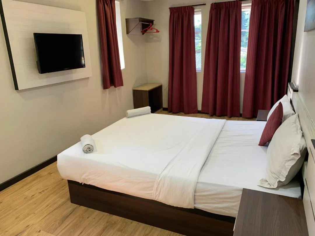 Bed in Zermatt Hotel