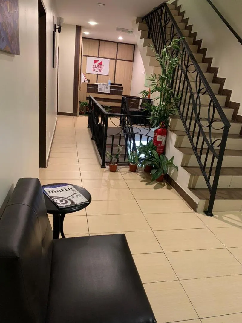 Seating area in Zermatt Hotel