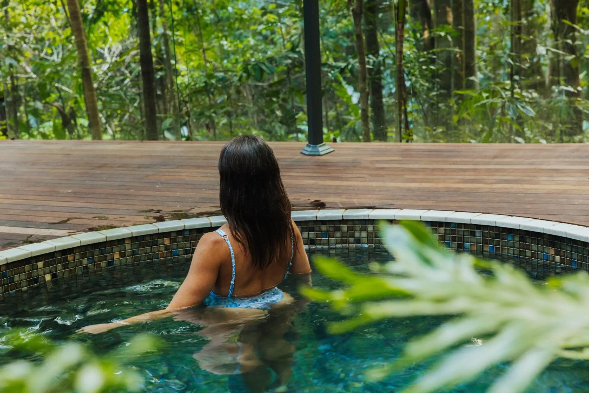 People in Narrows Escape Rainforest Retreat