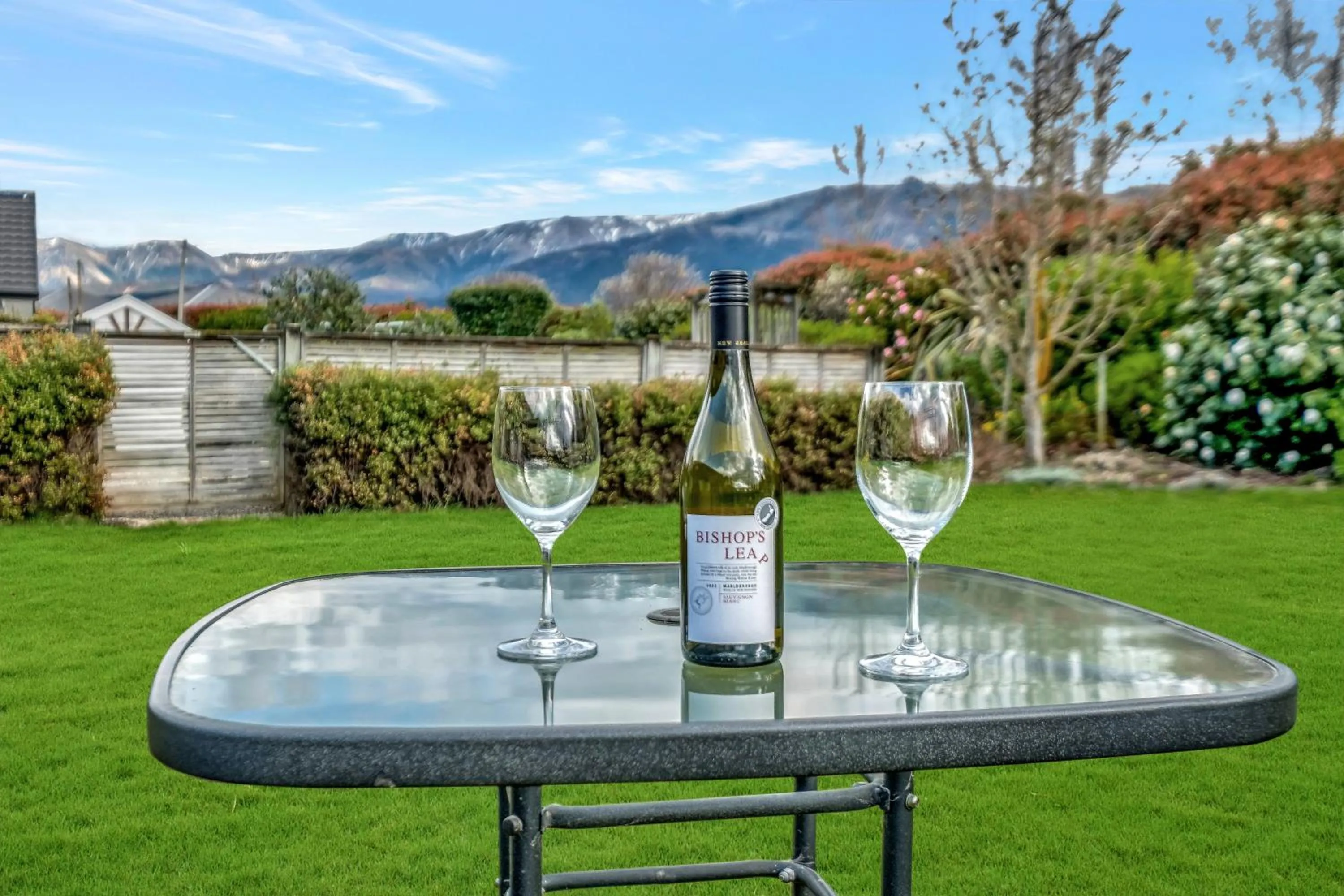 Mountain view in Hanmer Apartments