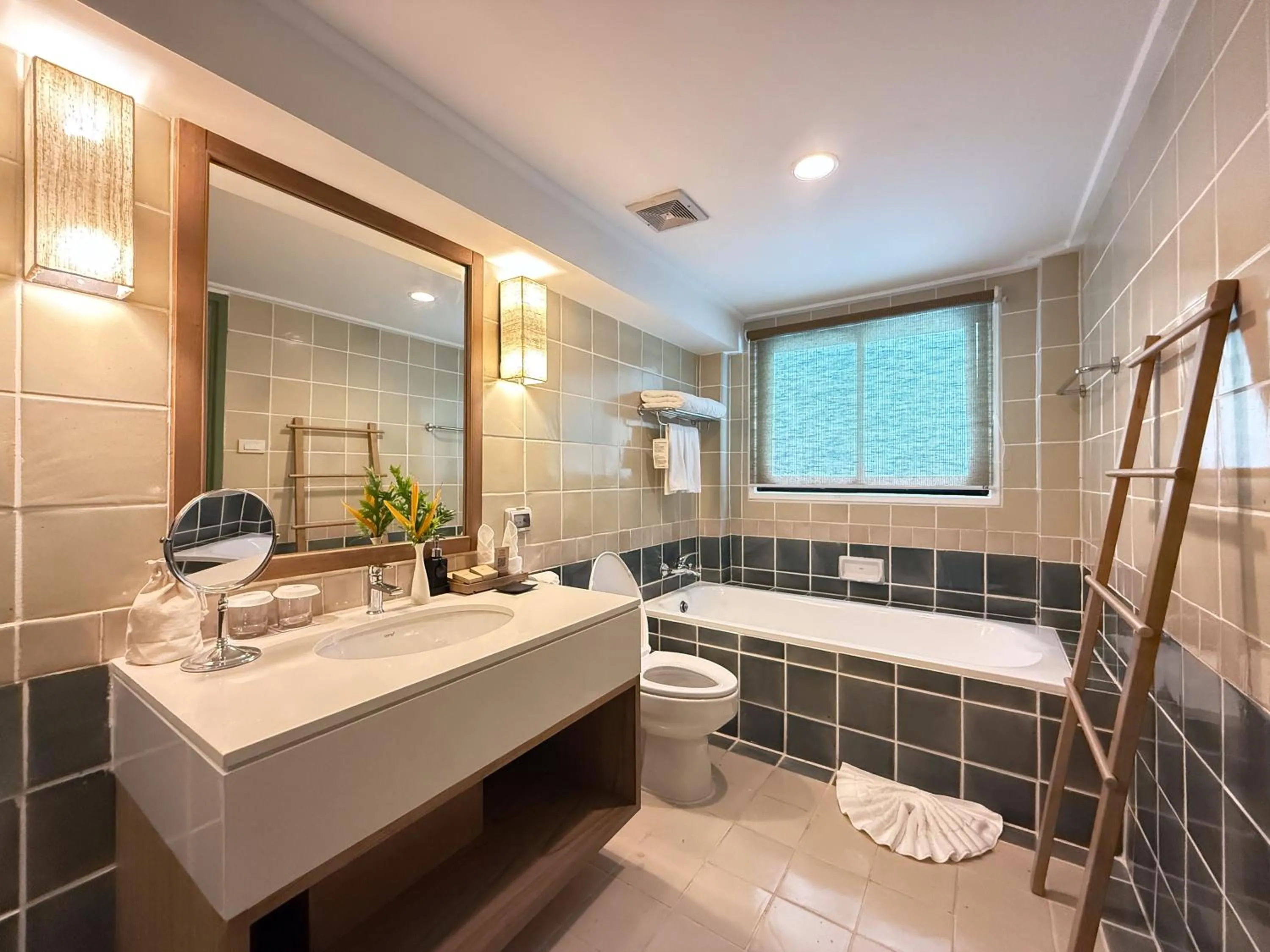 Bathroom in Cape Panwa Hotel Phuket