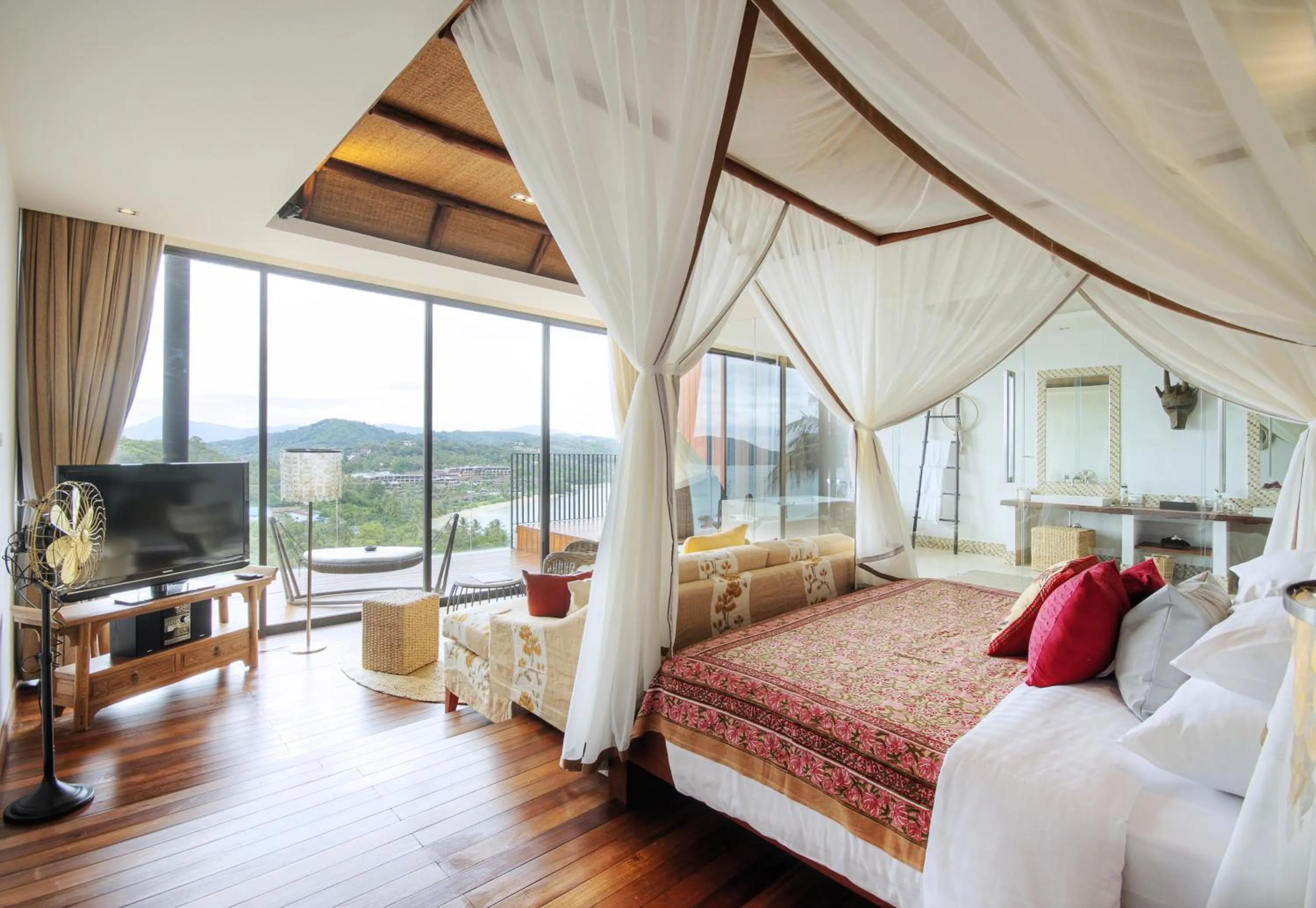 Bedroom, Bed in Cape Panwa Hotel Phuket