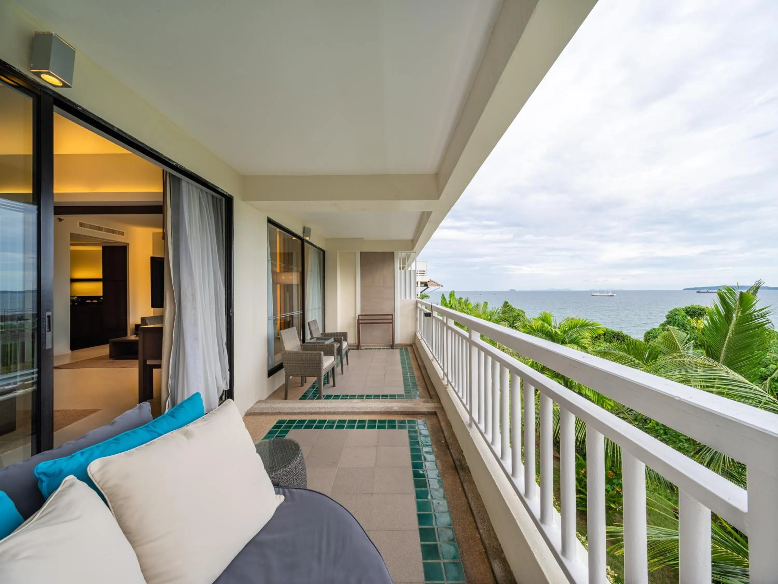 Balcony/Terrace in Cape Panwa Hotel Phuket