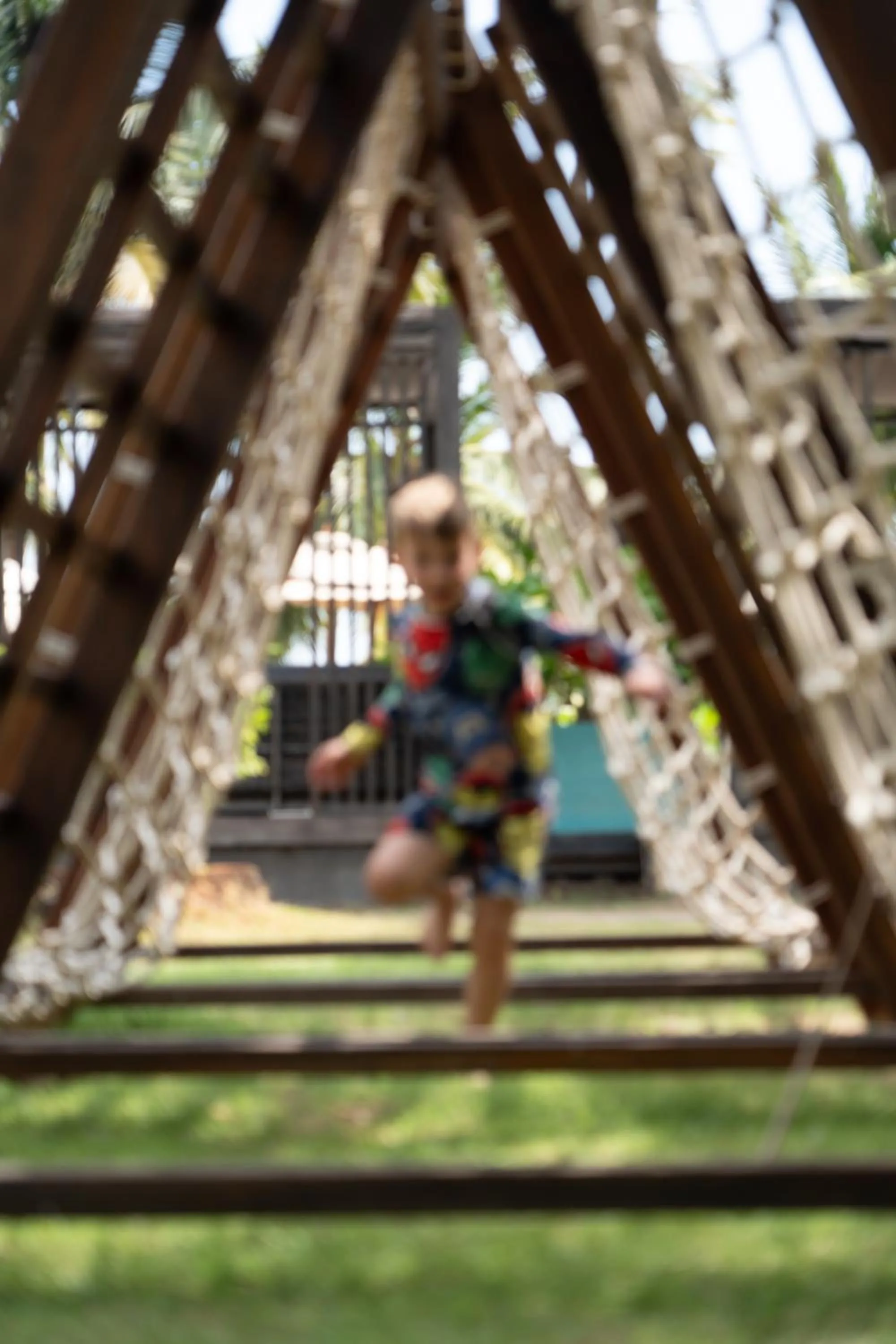 Children play ground in Cape Panwa Hotel Phuket