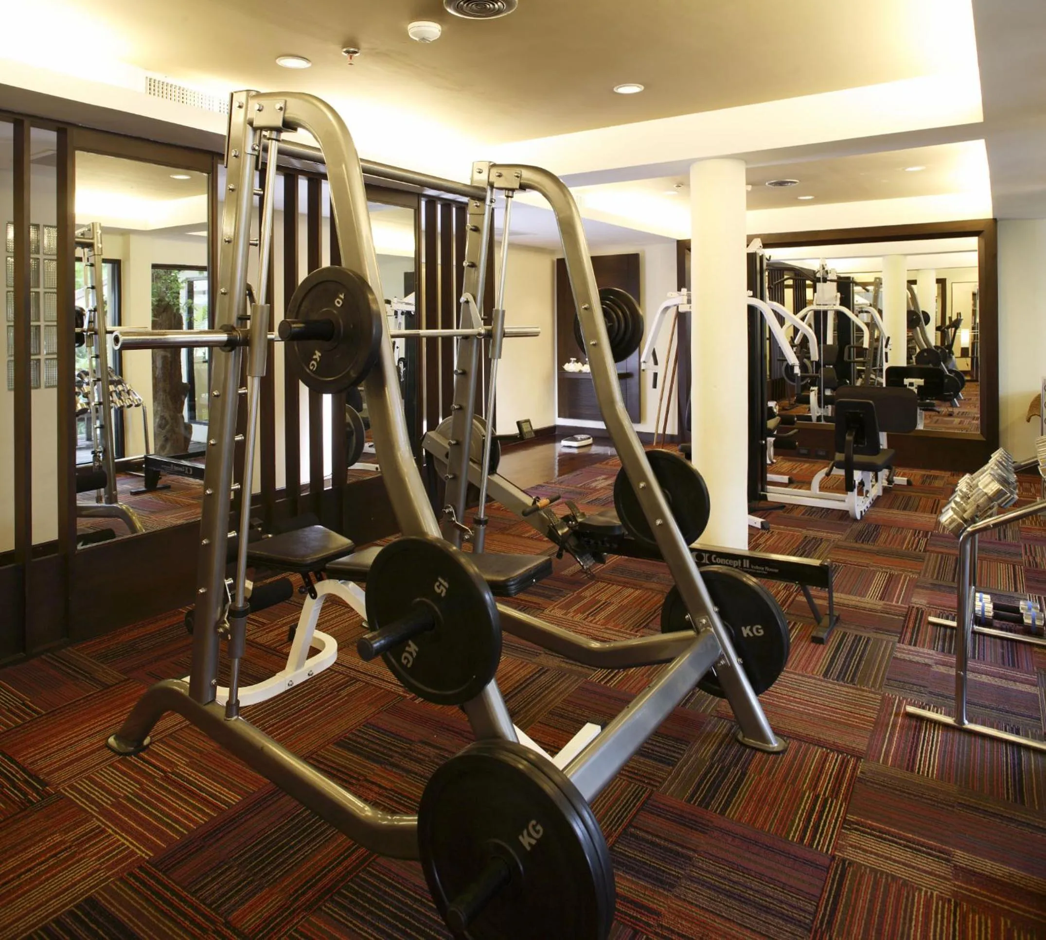 Fitness centre/facilities in Cape Panwa Hotel Phuket
