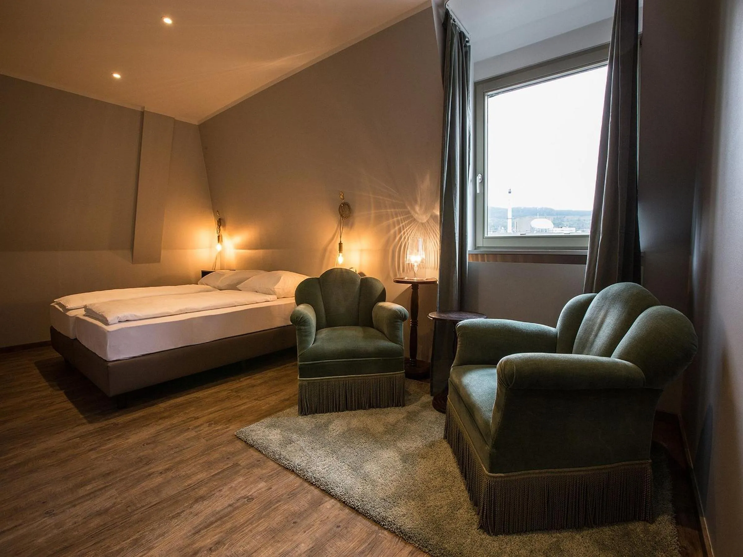 Bedroom, Bed in Hotel Heimathafen