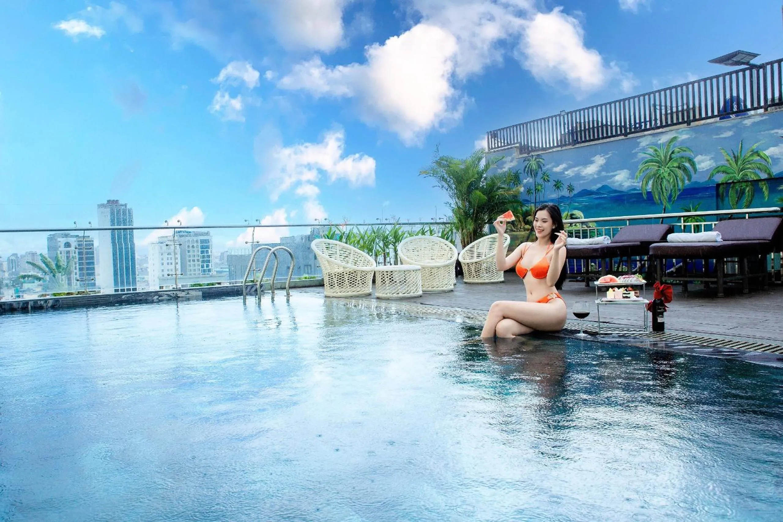 Balcony/Terrace in Dylan Hotel Danang