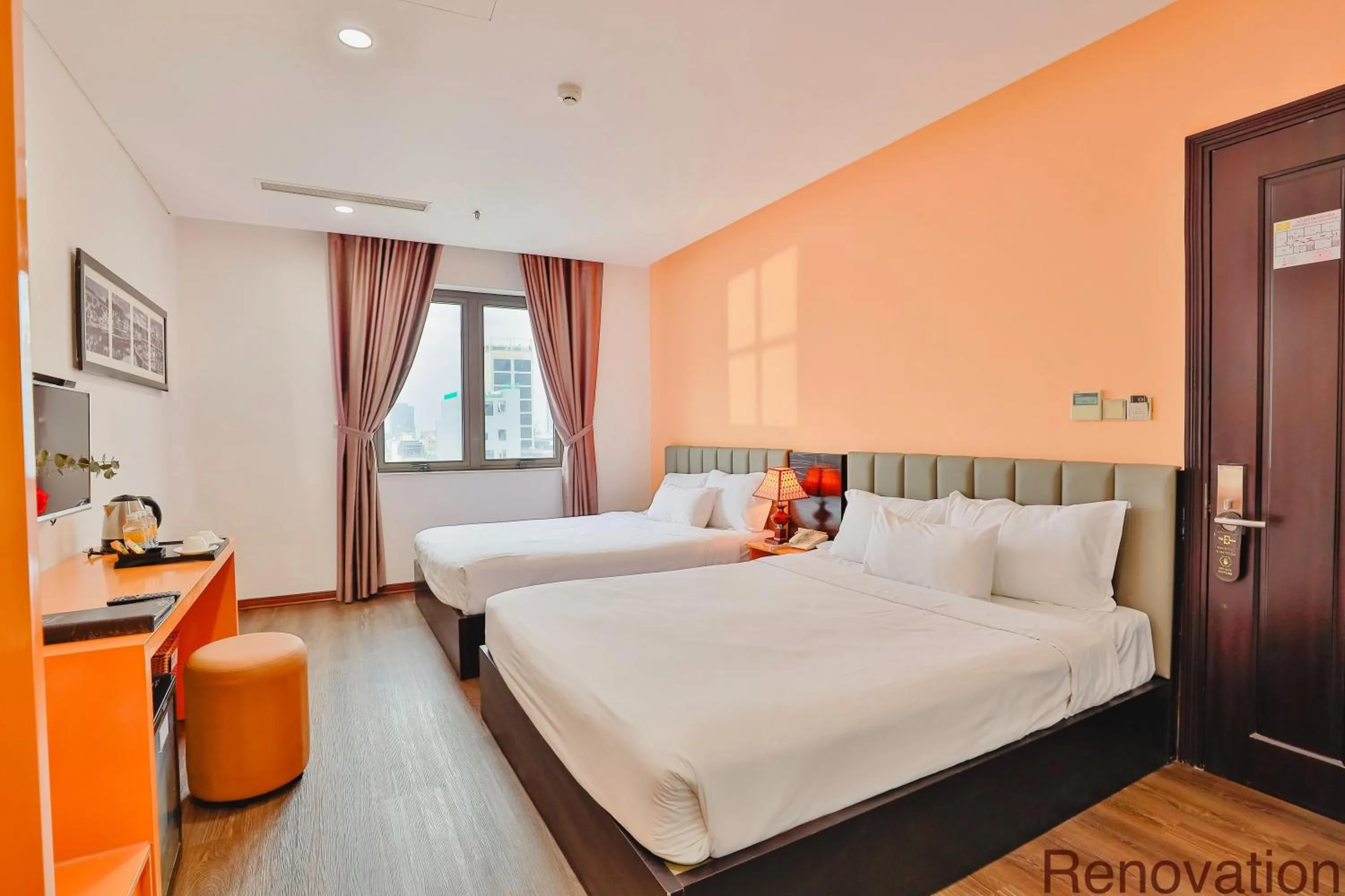 Bed in Dylan Hotel Danang