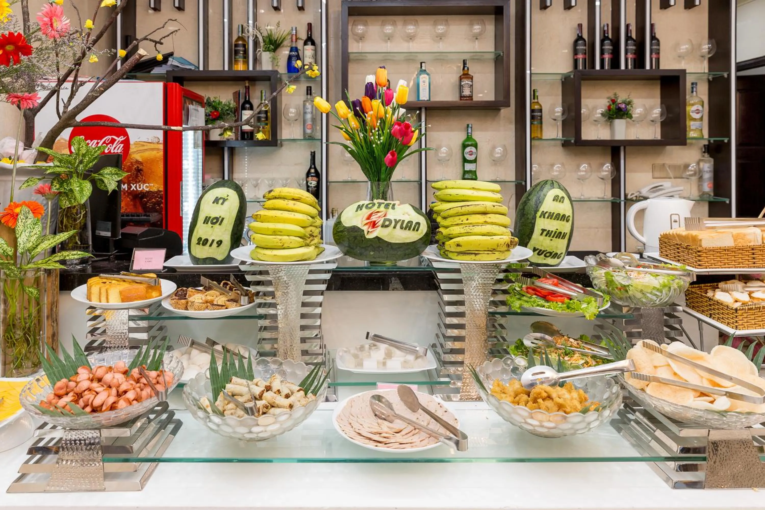 Food and drinks in Dylan Hotel Danang