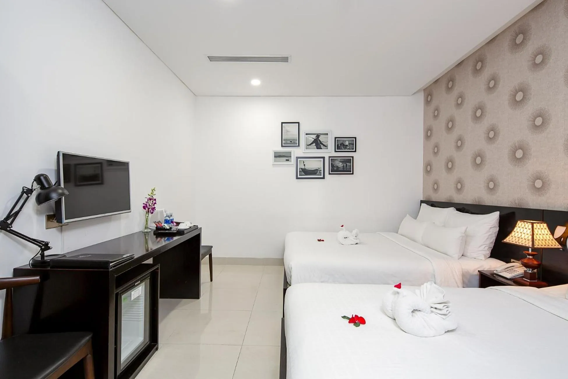 Bed in Dylan Hotel Danang