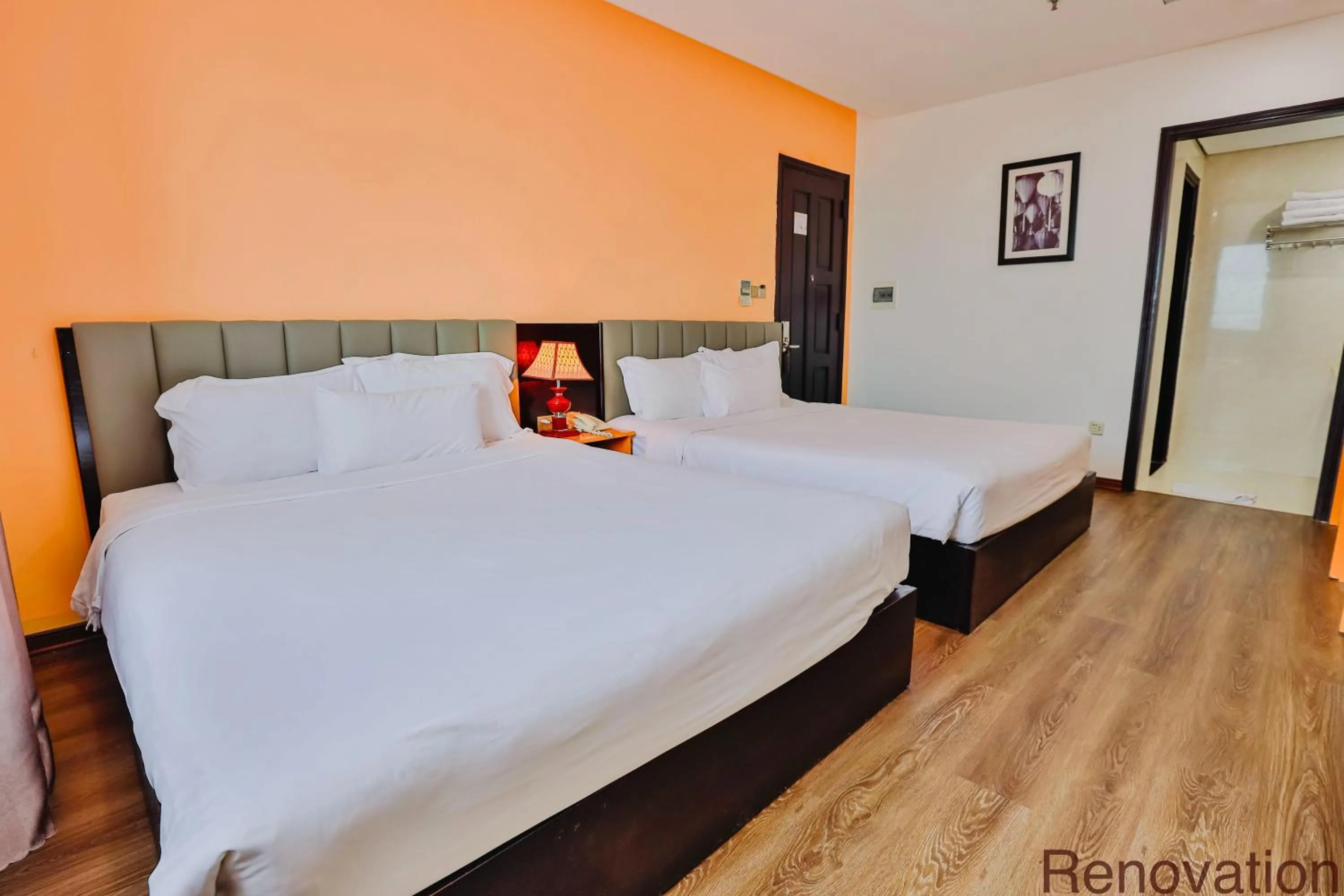 Bed in Dylan Hotel Danang