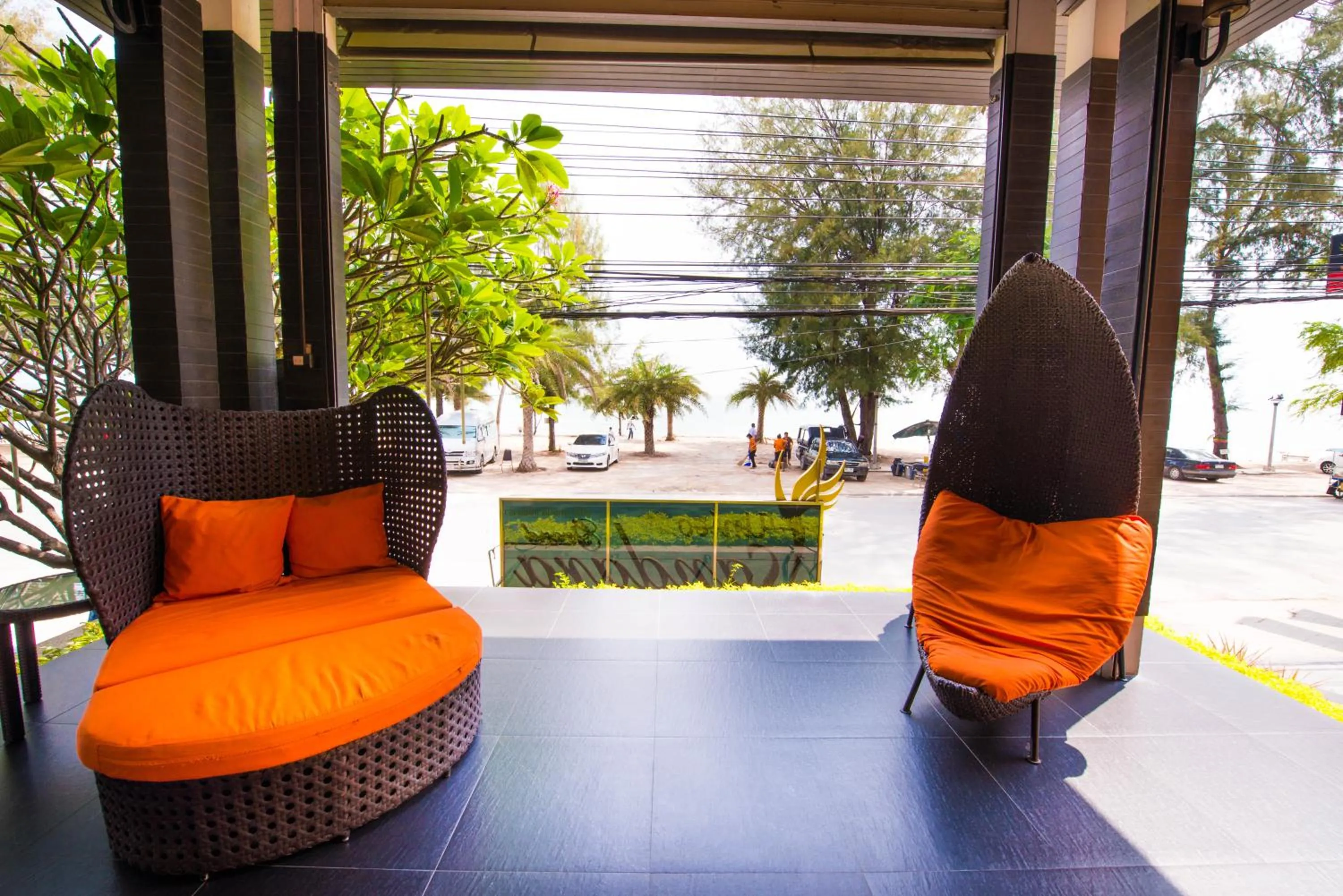 Decorative detail in FuramaXclusive Sandara Hua Hin at Cha-am Beach