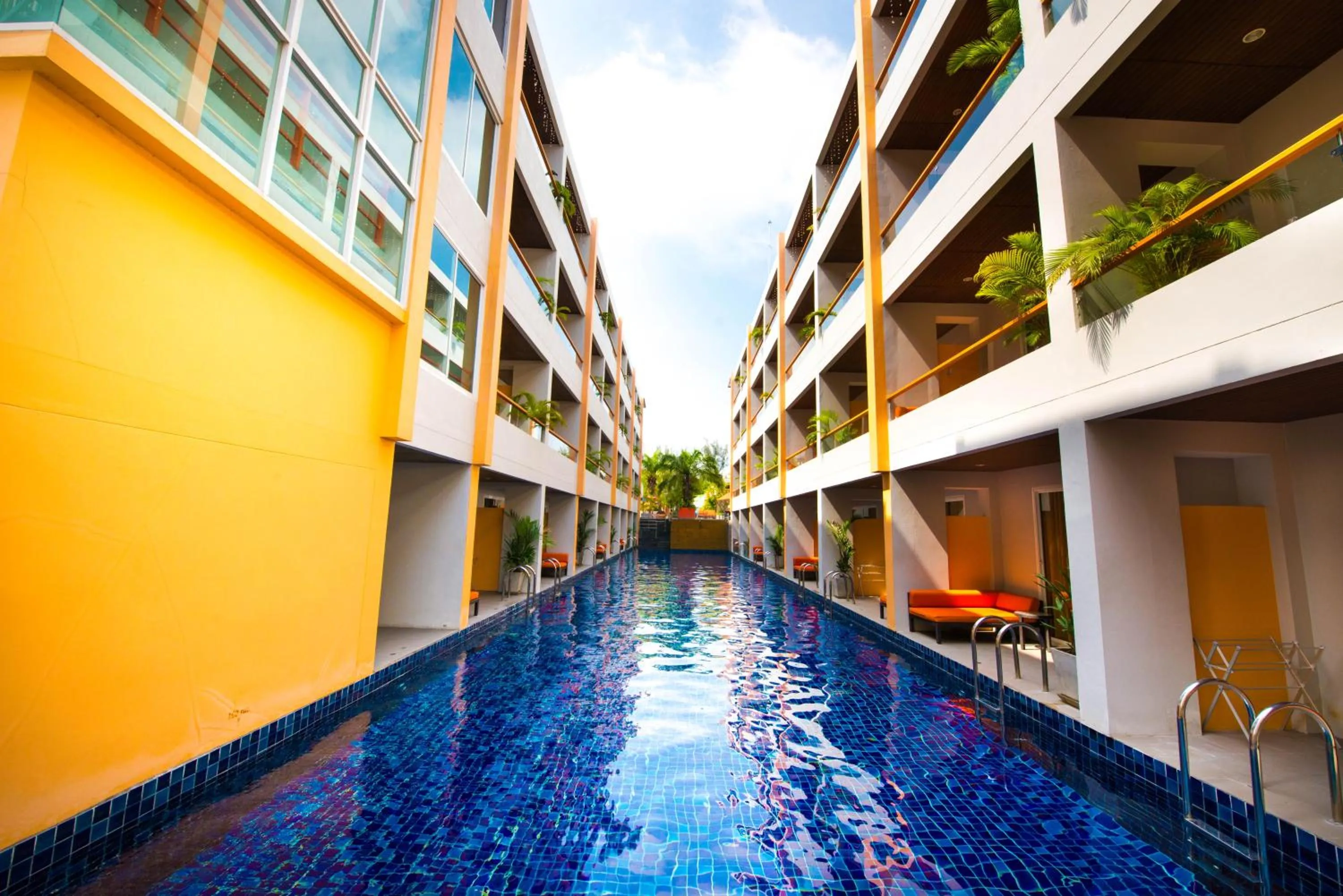 Pool view in FuramaXclusive Sandara Hua Hin at Cha-am Beach