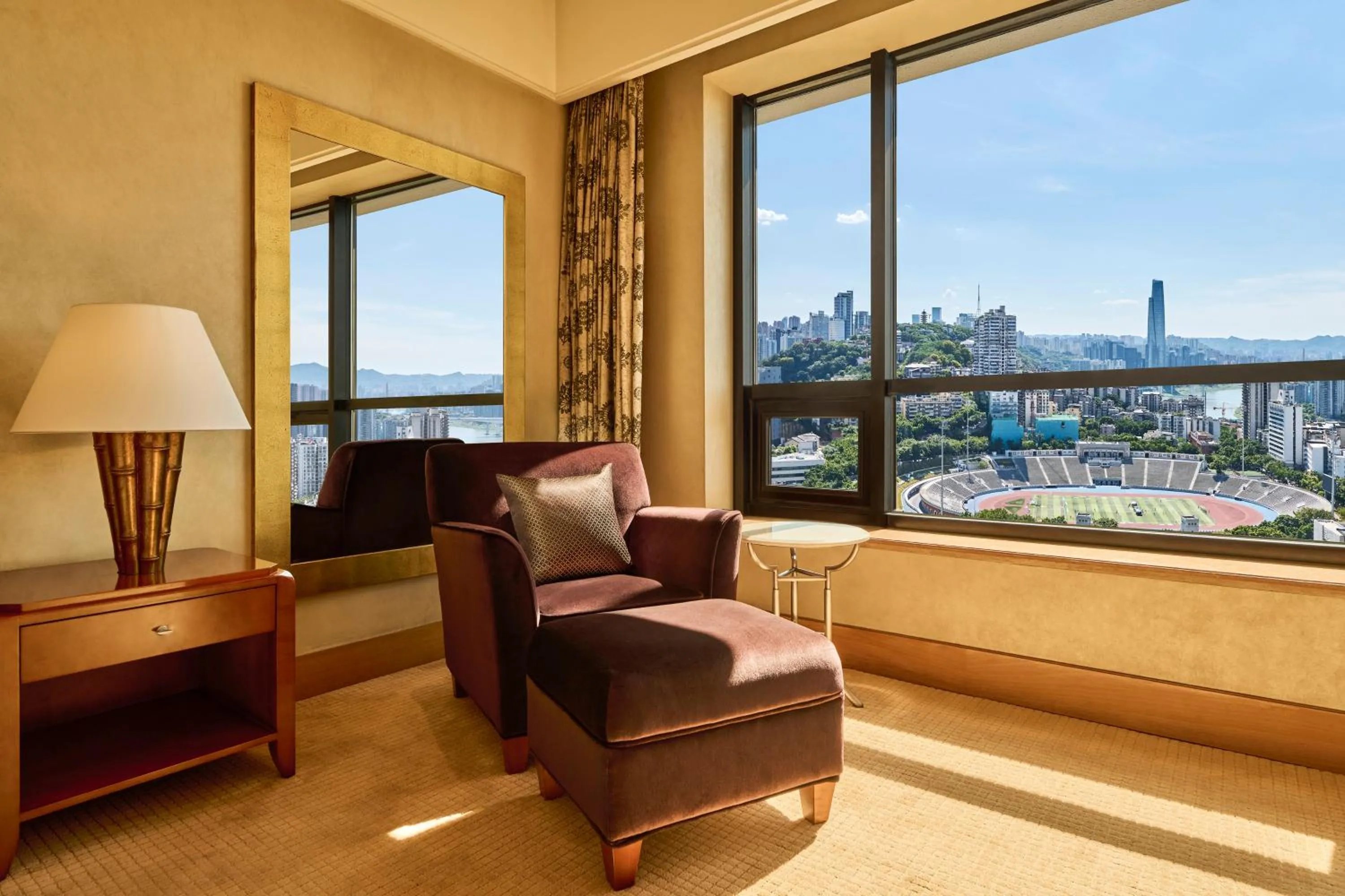 City view in Hilton Chongqing