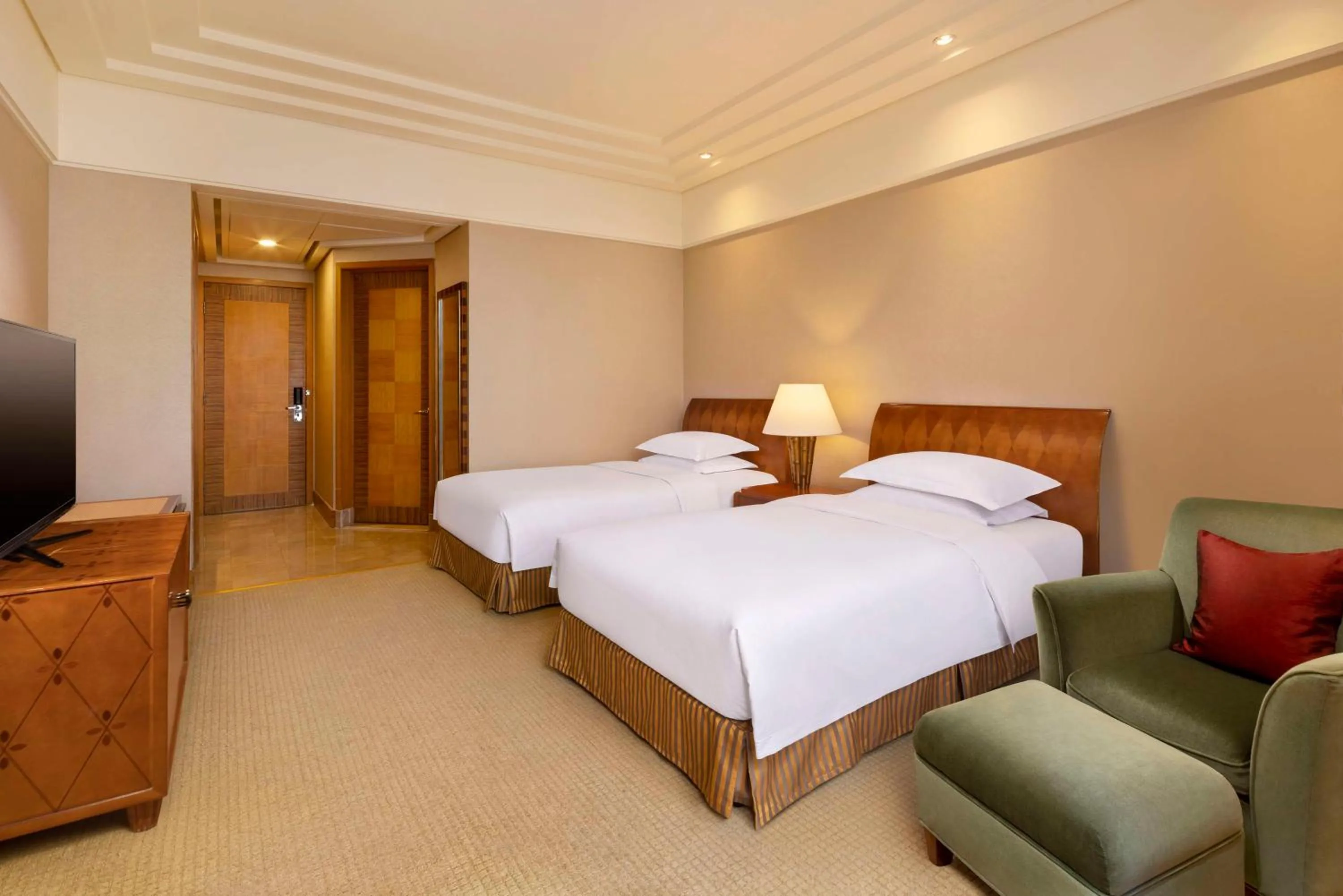 Bed in Hilton Chongqing