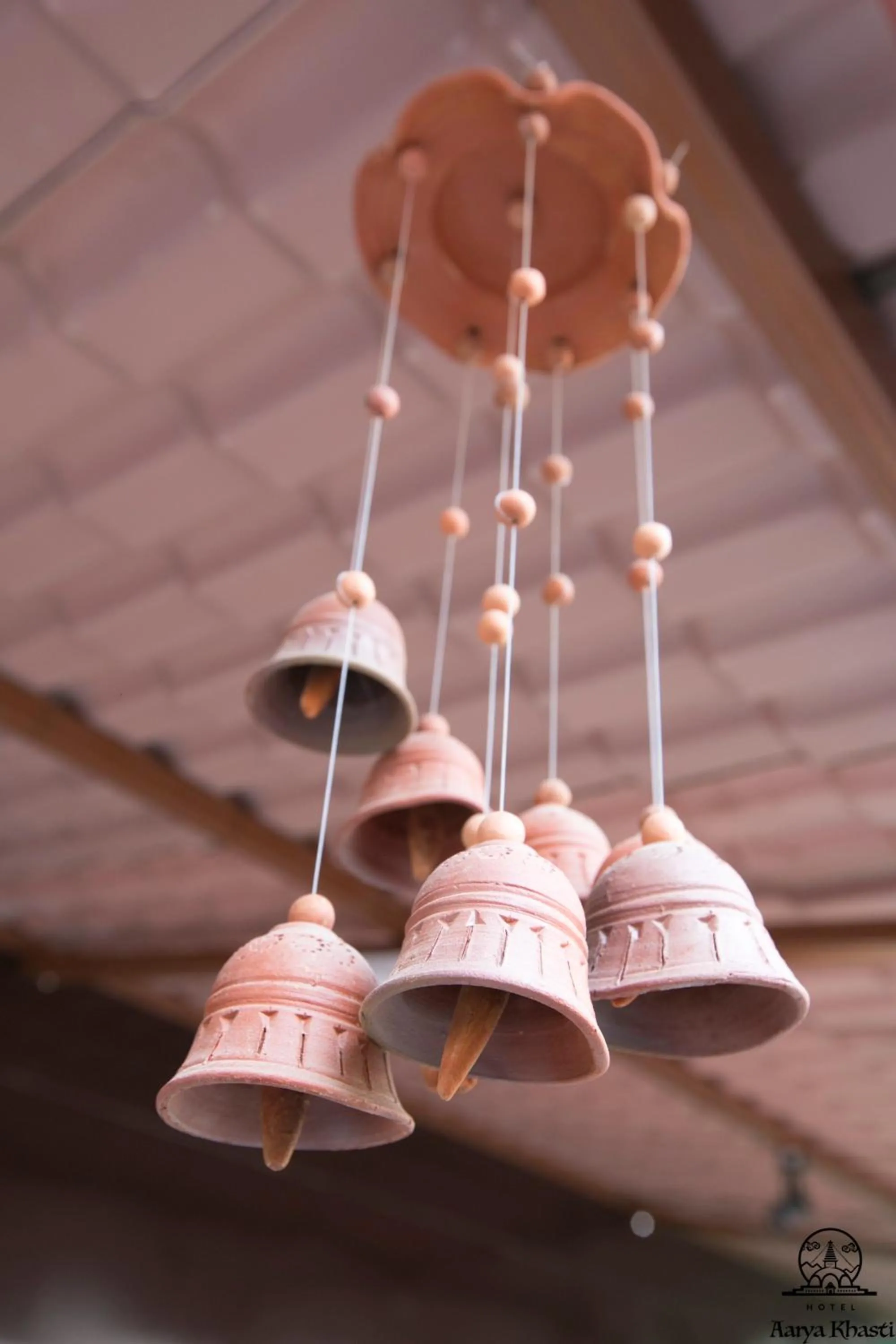 Decorative detail in Aarya Chaitya Inn