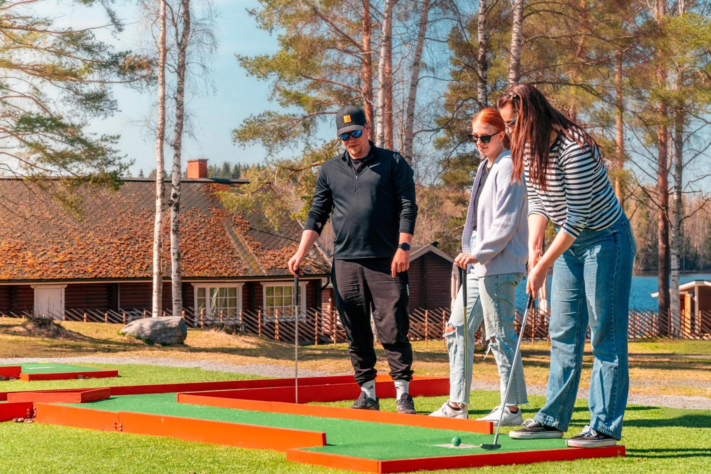 Minigolf in Spa Hotel Kunnonpaikka