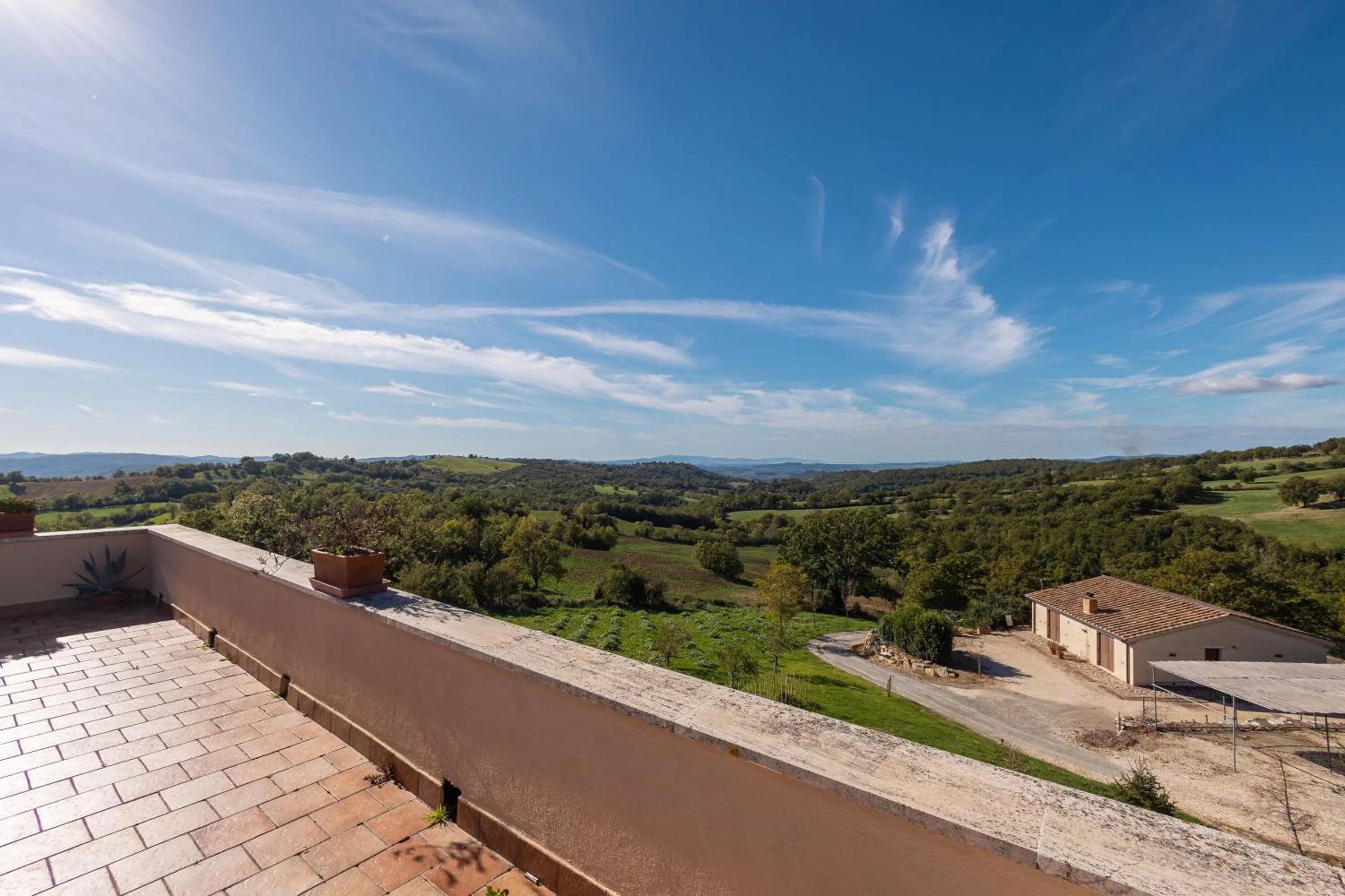 Natural landscape in Agriturismo La Meria