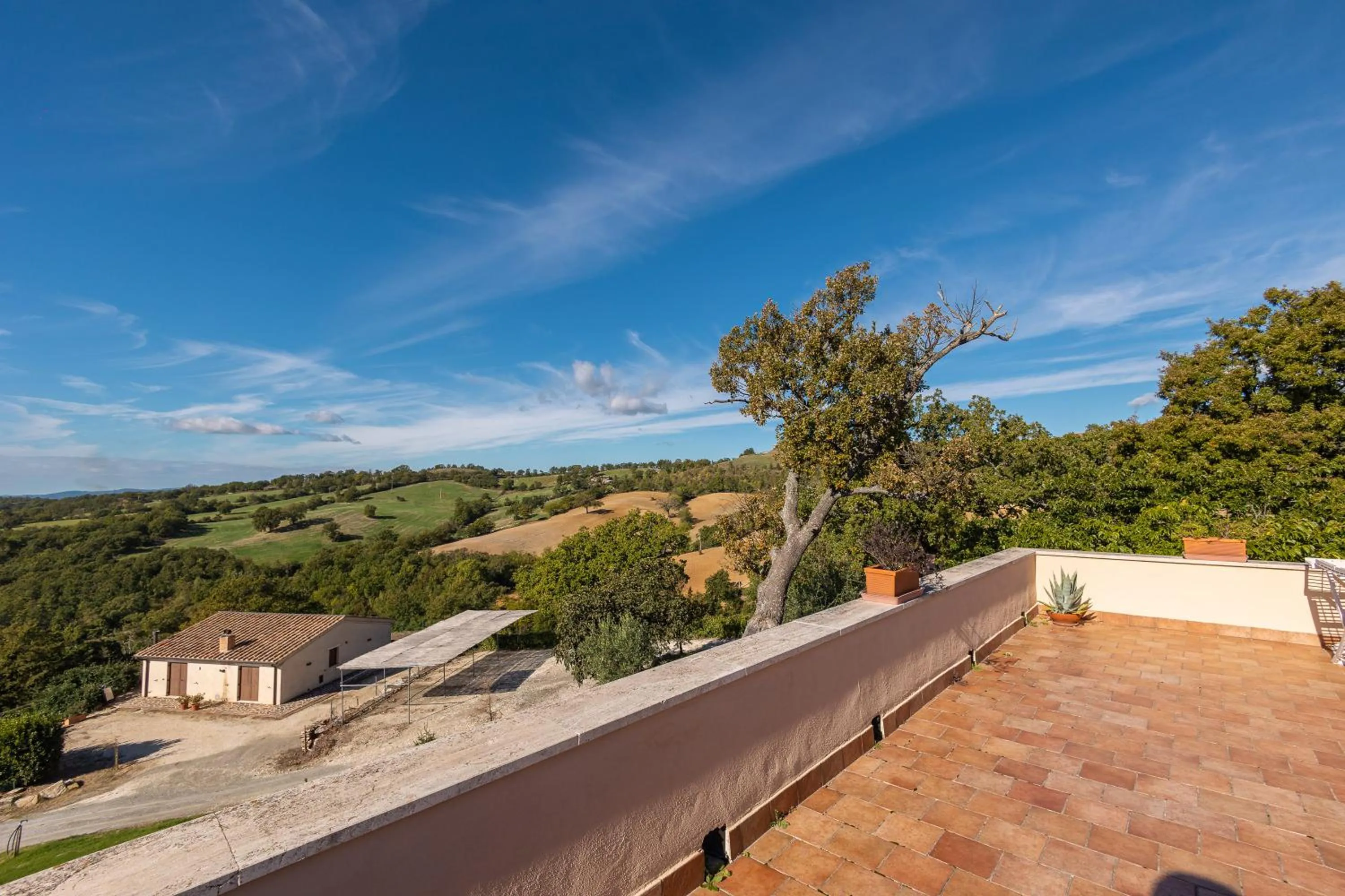 Bird's eye view in Agriturismo La Meria