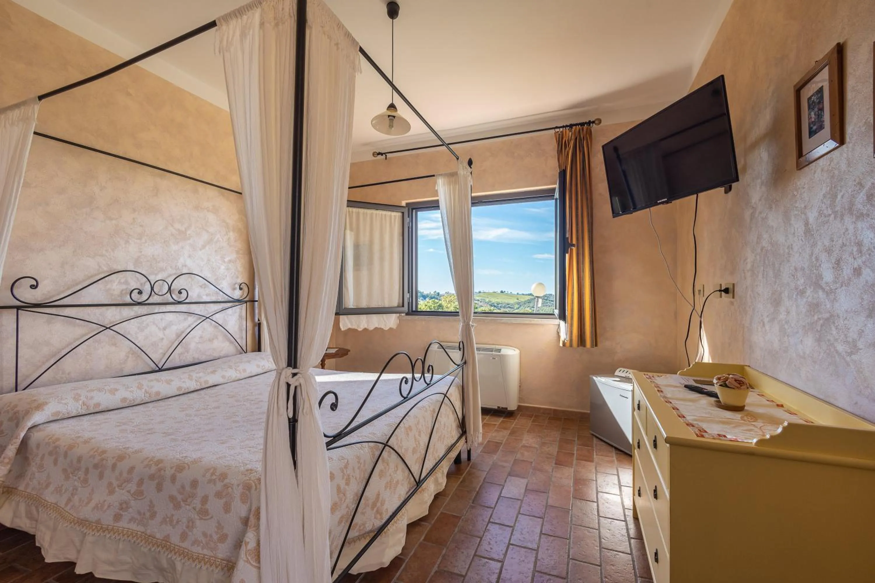 TV and multimedia, Bed in Agriturismo La Meria