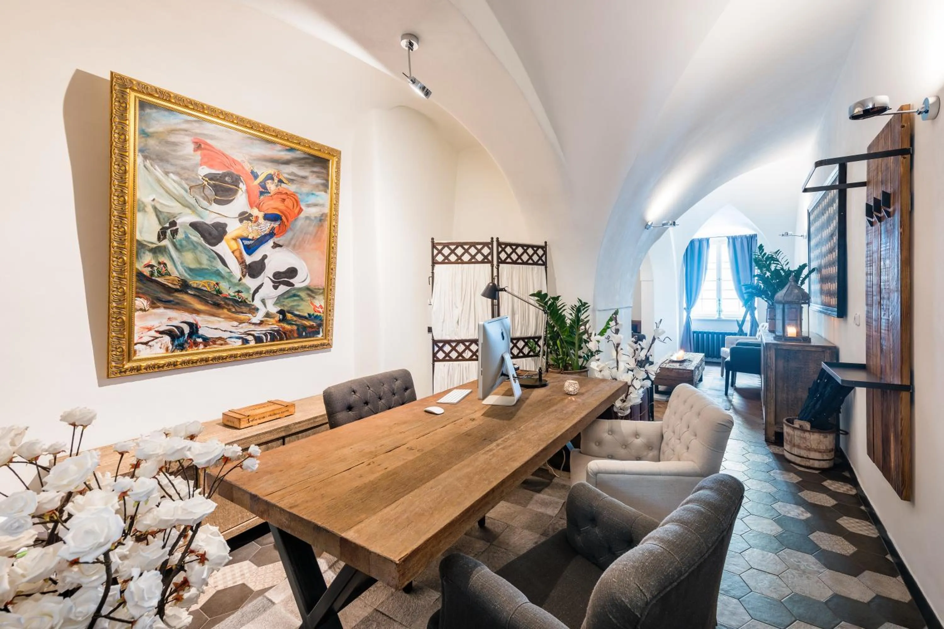 Lobby or reception in MOOo by the Castle