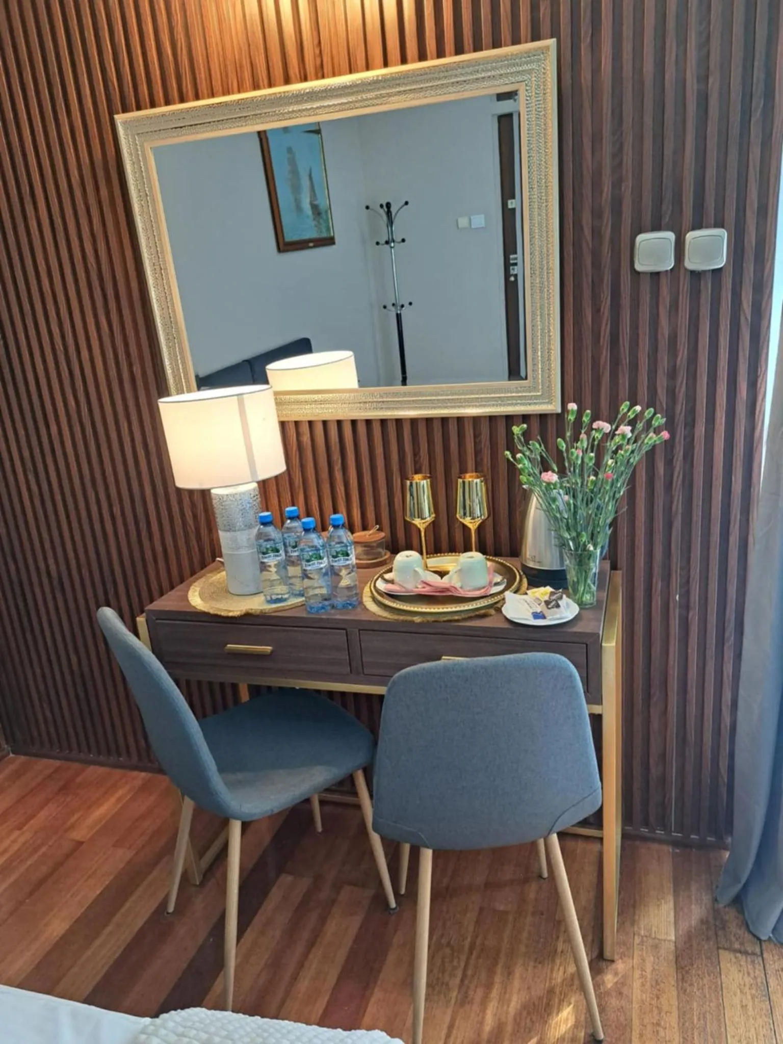 Seating area in Willa Bryza