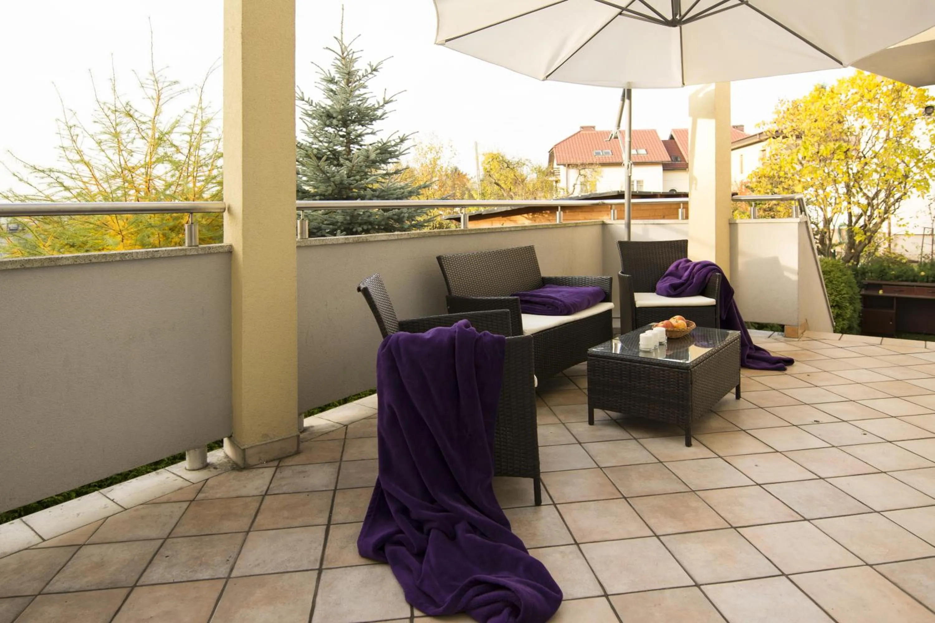 Garden in Willa Bryza