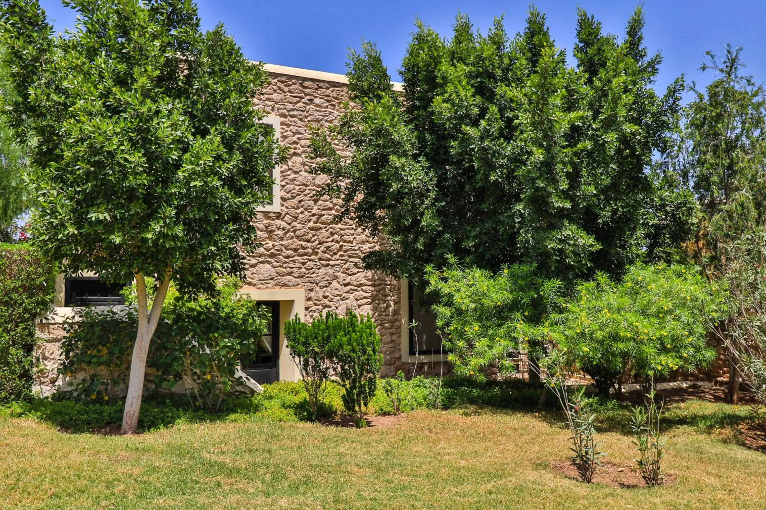 Garden view in Essaouira Lodge