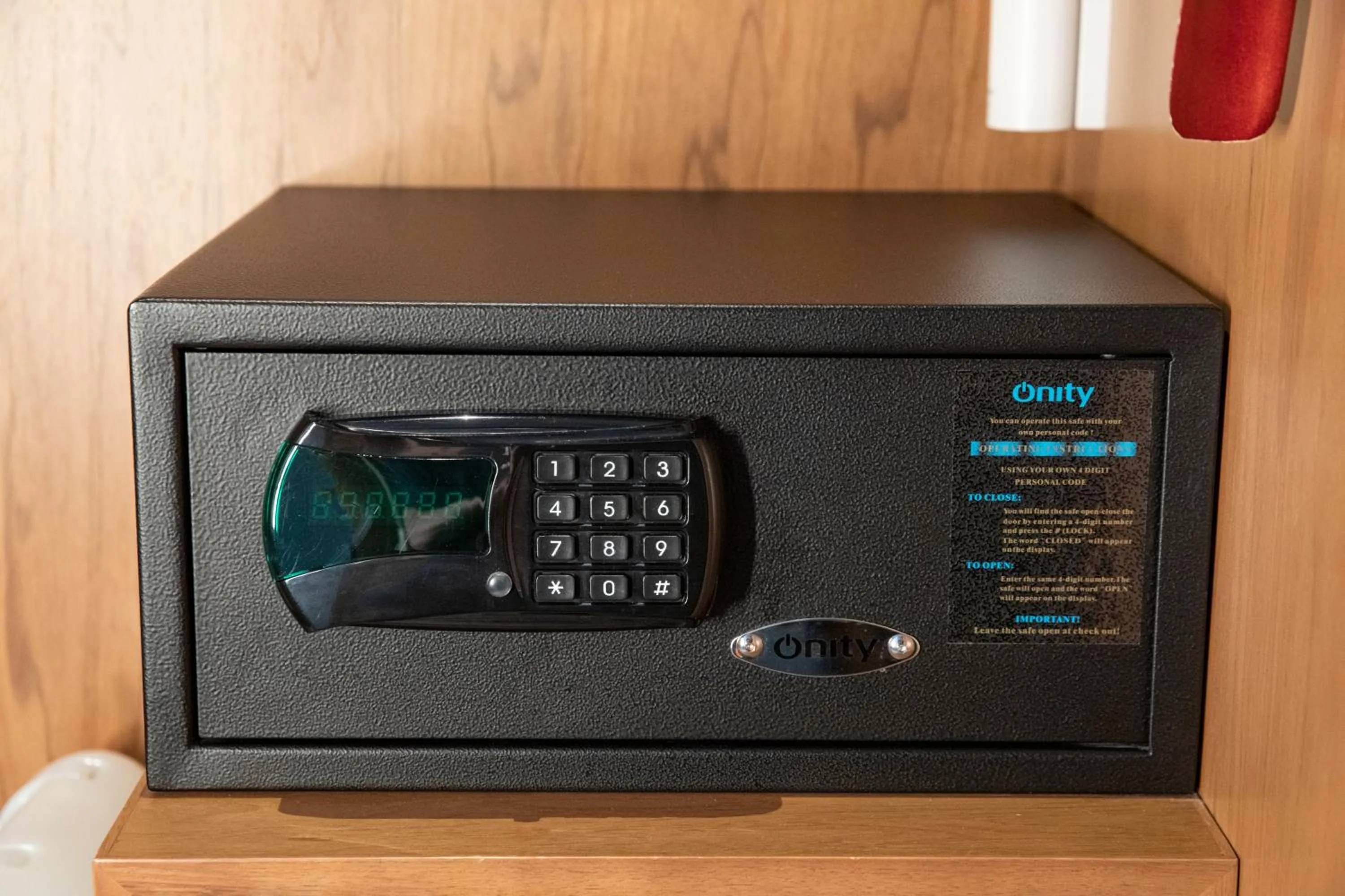 safe in Hilton Nagoya Hotel