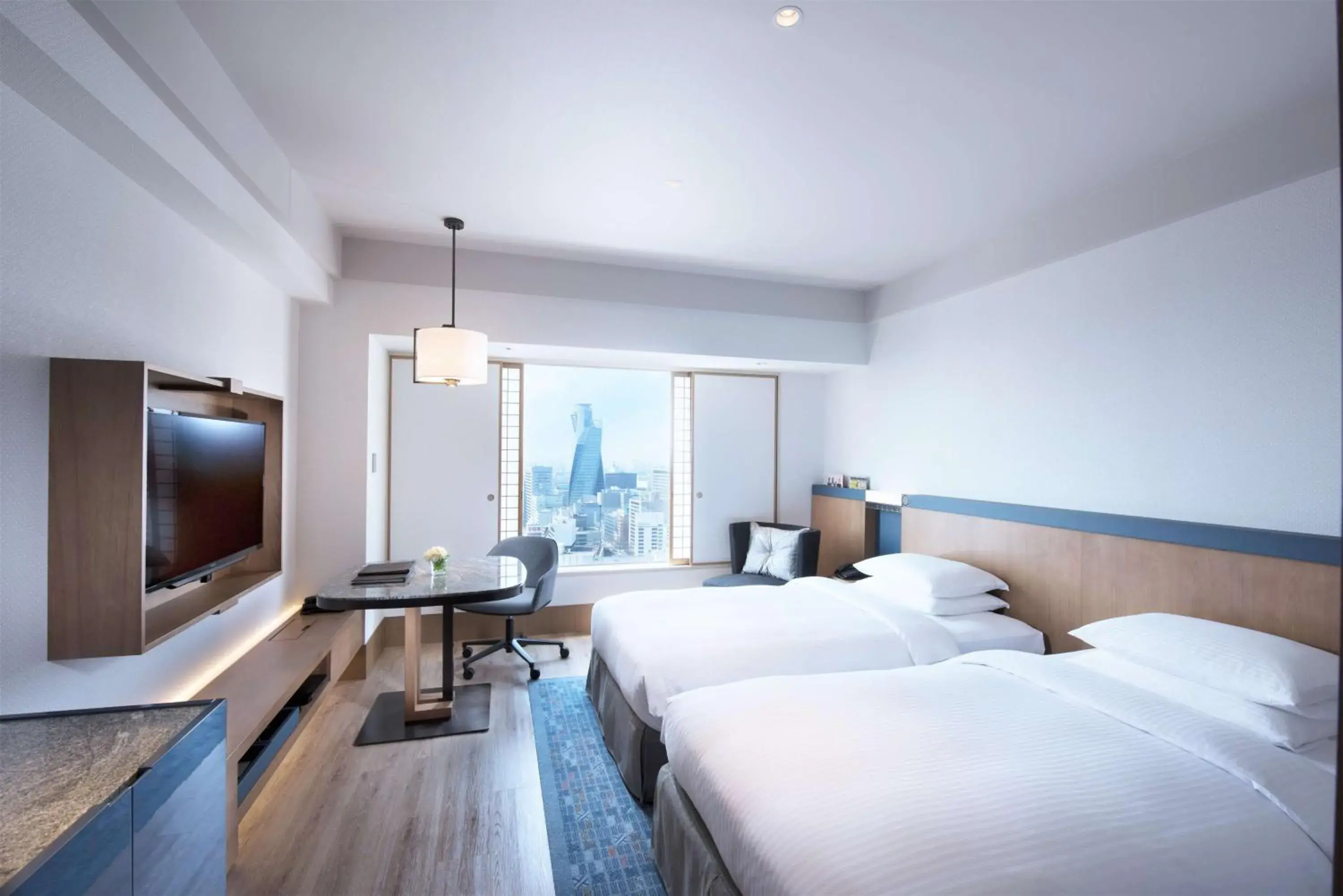 Premium Execuitve Twin Room in Hilton Nagoya Hotel Premium Execuitve Twin Room in Hilton Nagoya Hotel