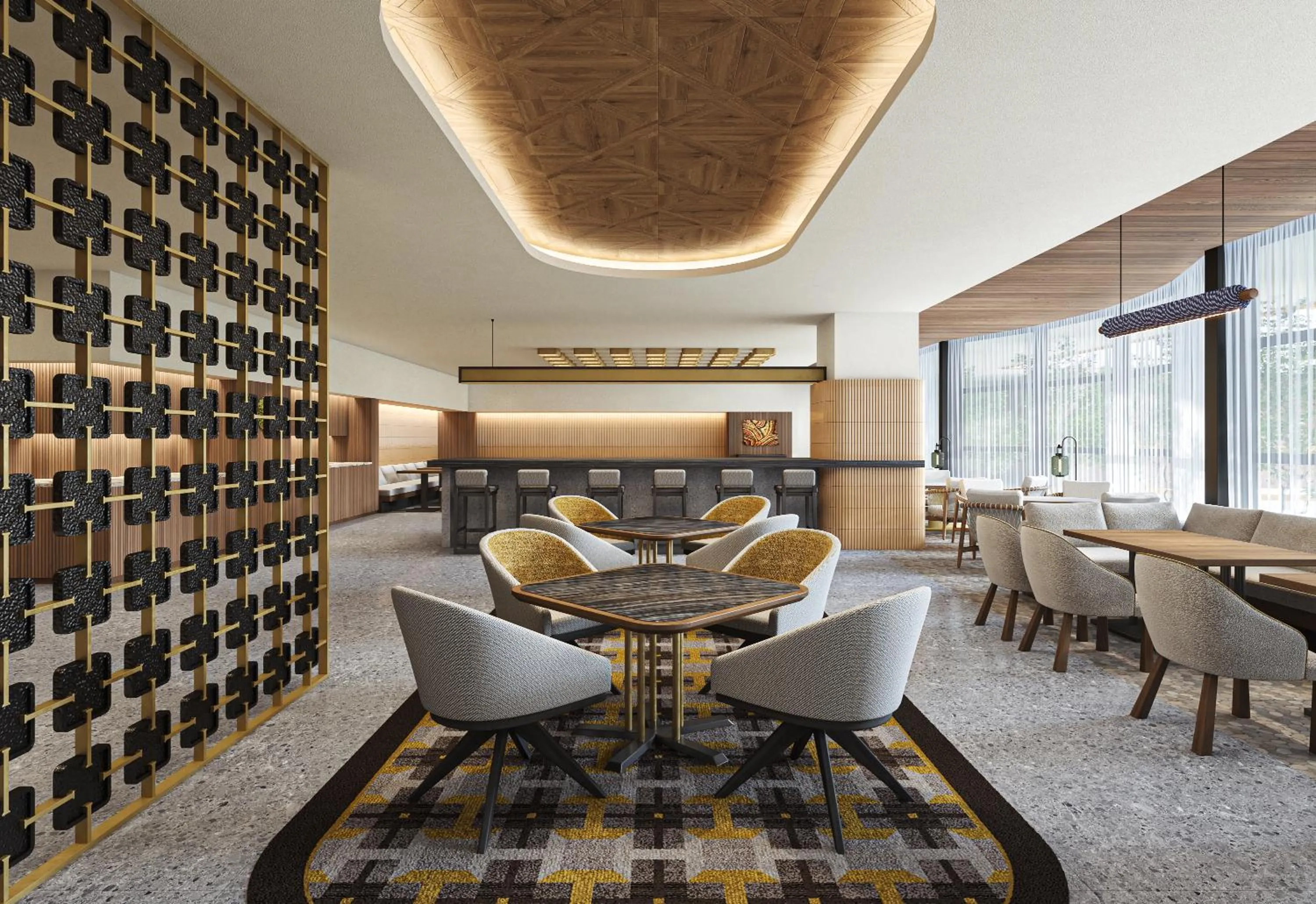 Lounge or bar in Hilton Nagoya Hotel