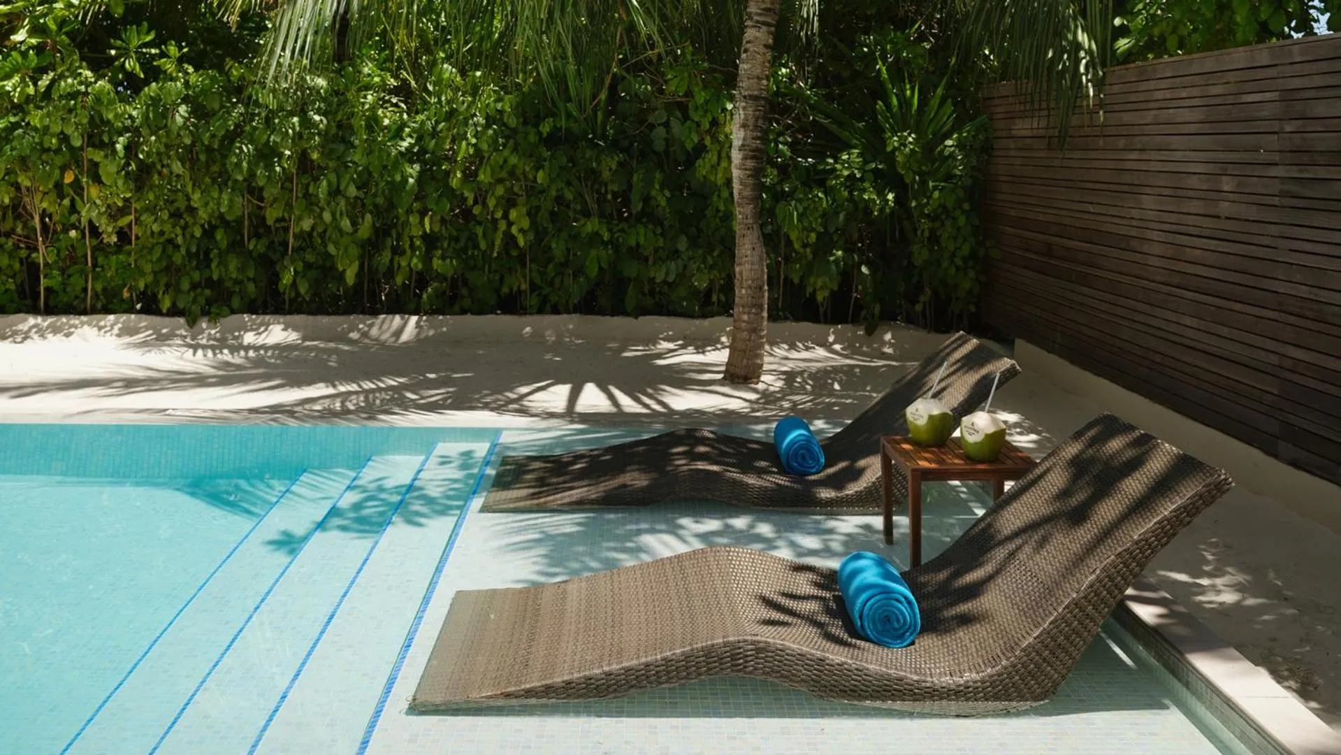 Garden in Anantara Dhigu Maldives Resort