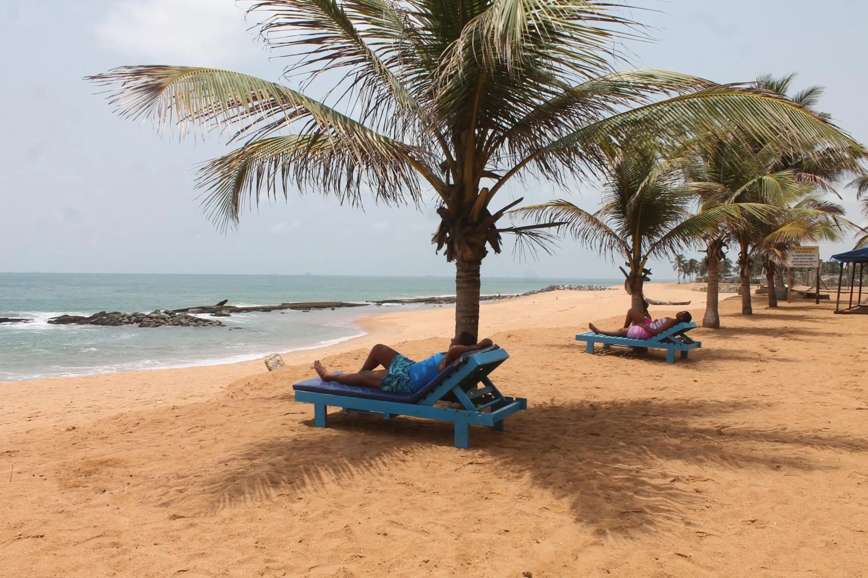 Beach in Hotel Novela Star