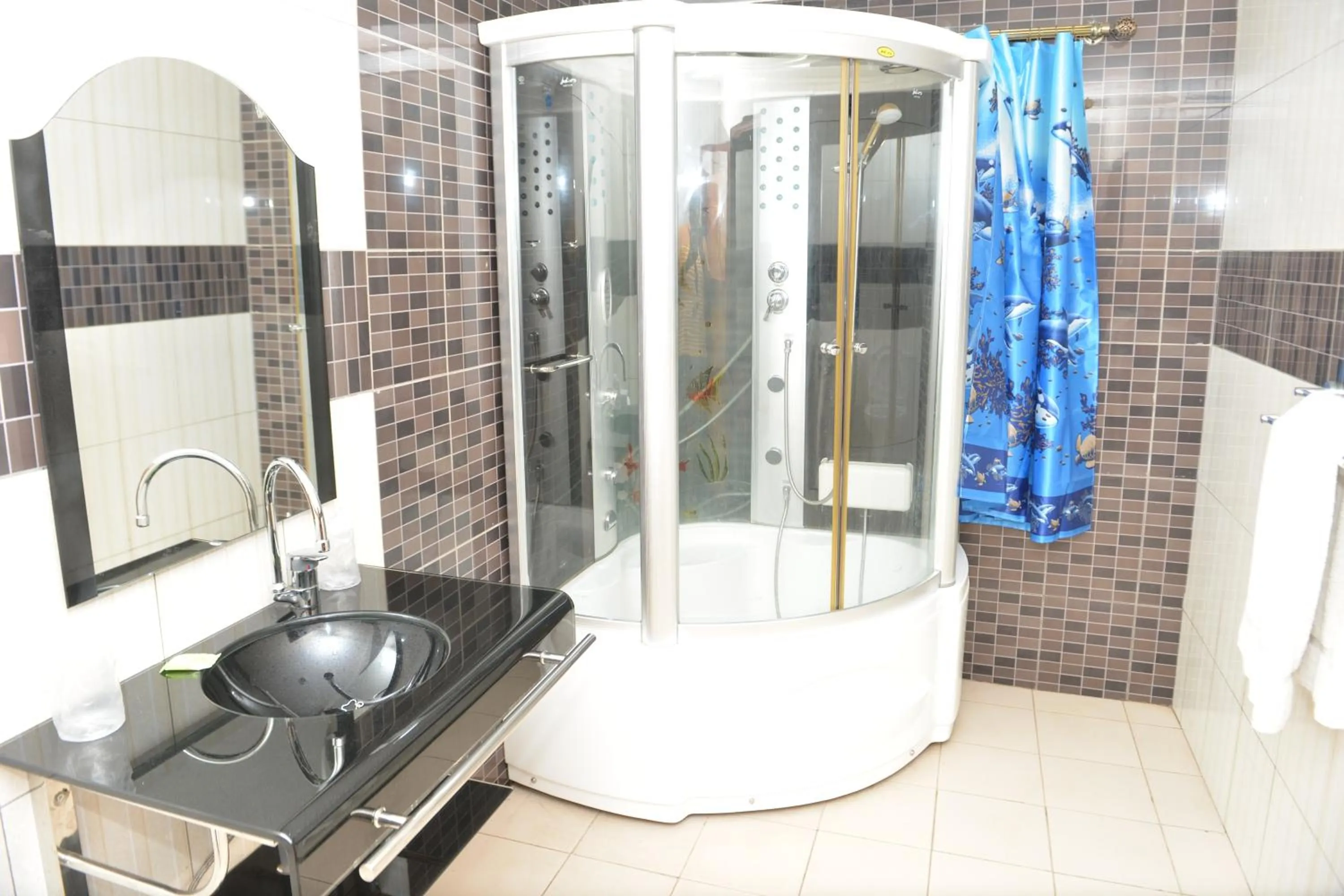 Bathroom in Hotel Novela Star