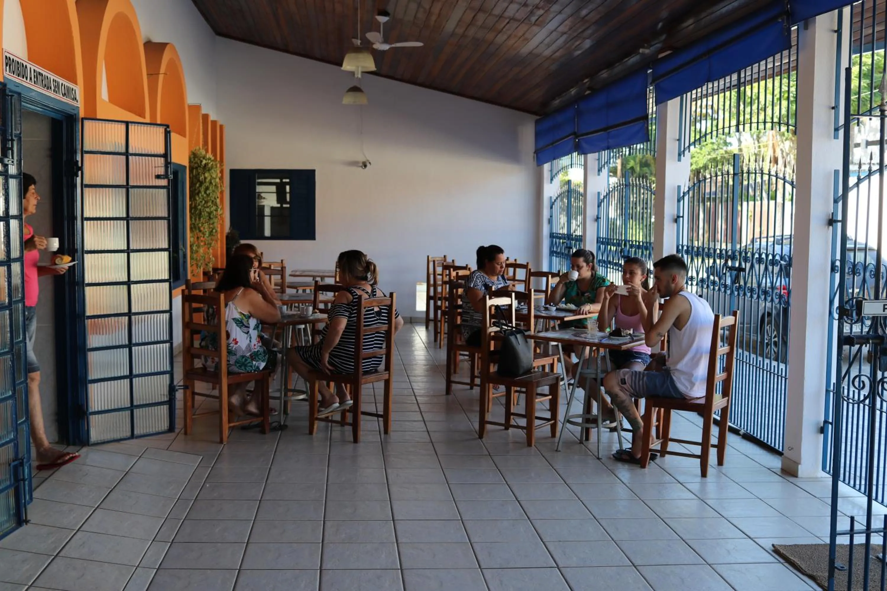 Dining area in Pousada do Marcão