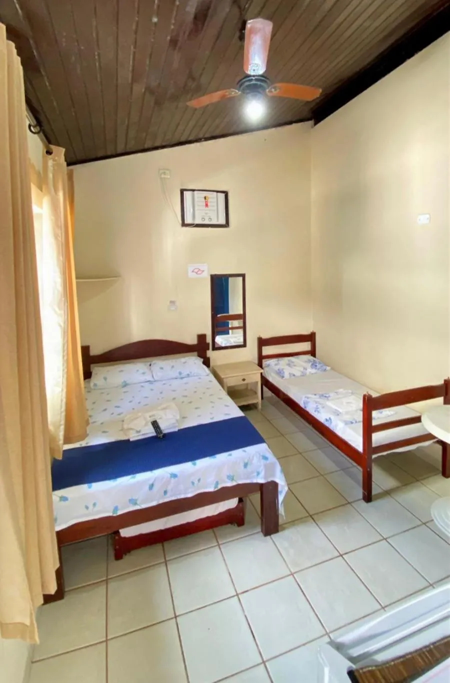 Bed in Pousada do Marcão