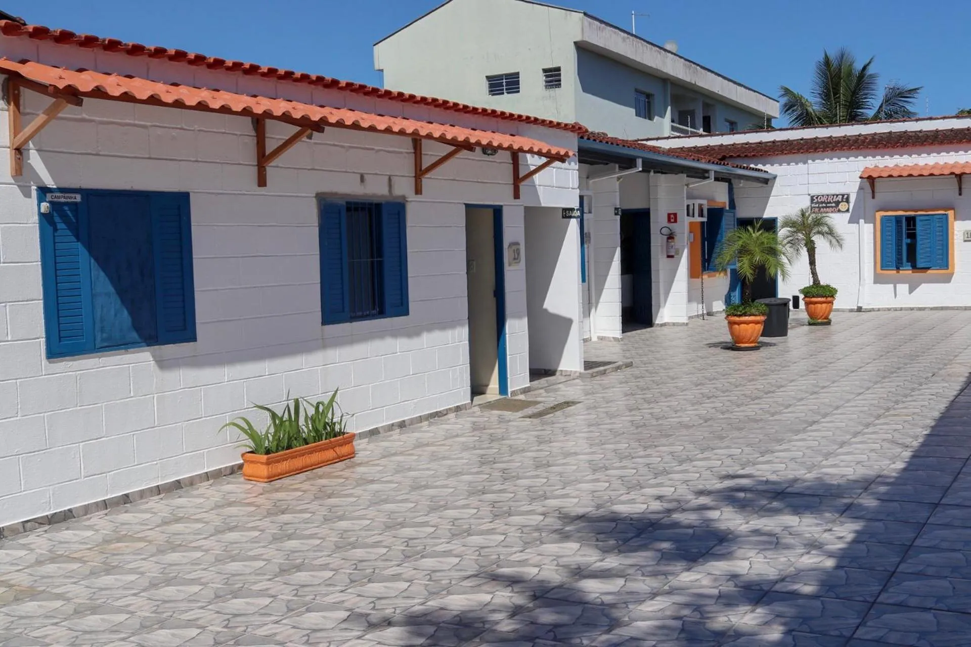Seating area in Pousada do Marcão