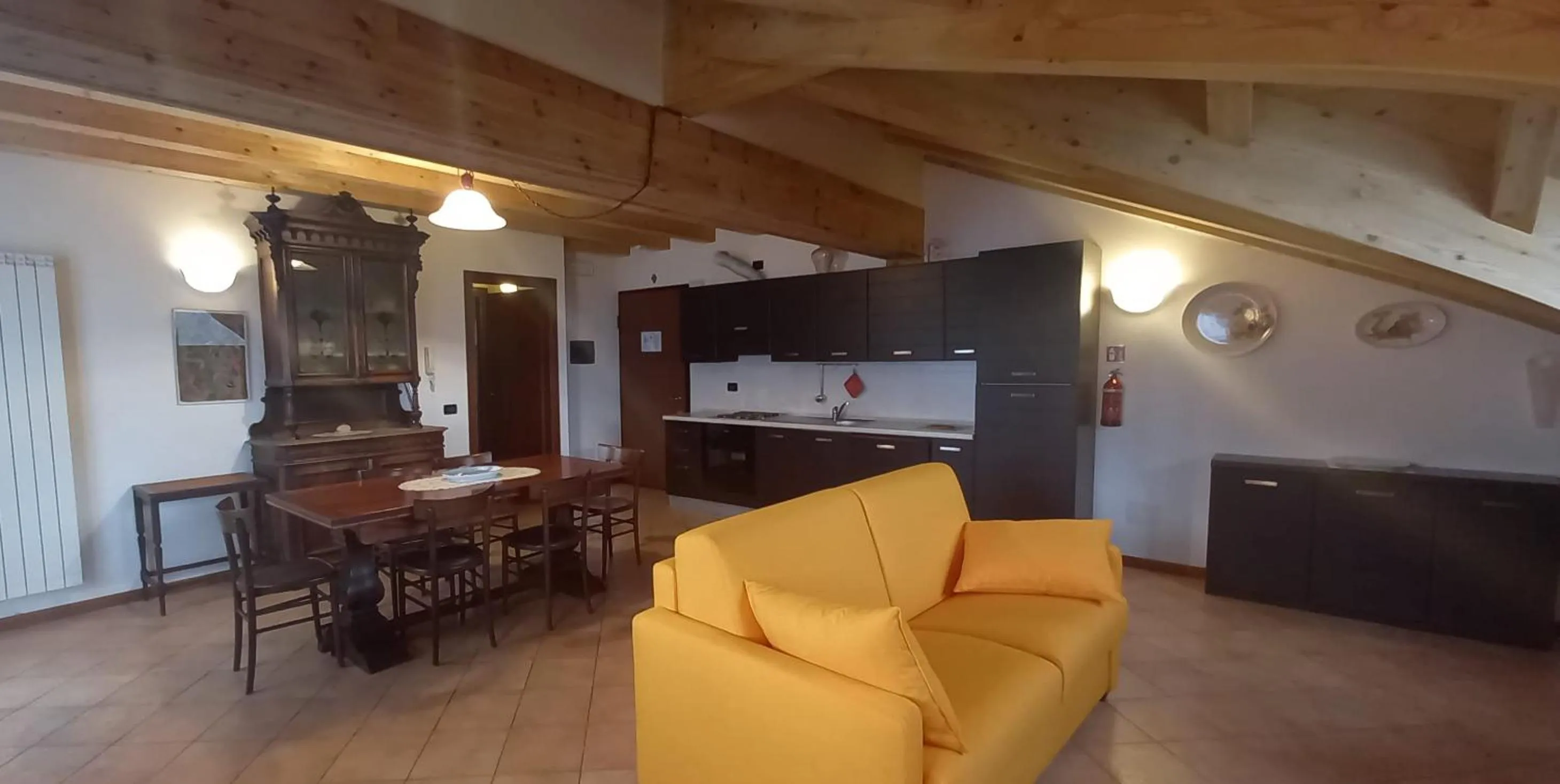 Seating area in Stelviostay Residence Stelvio