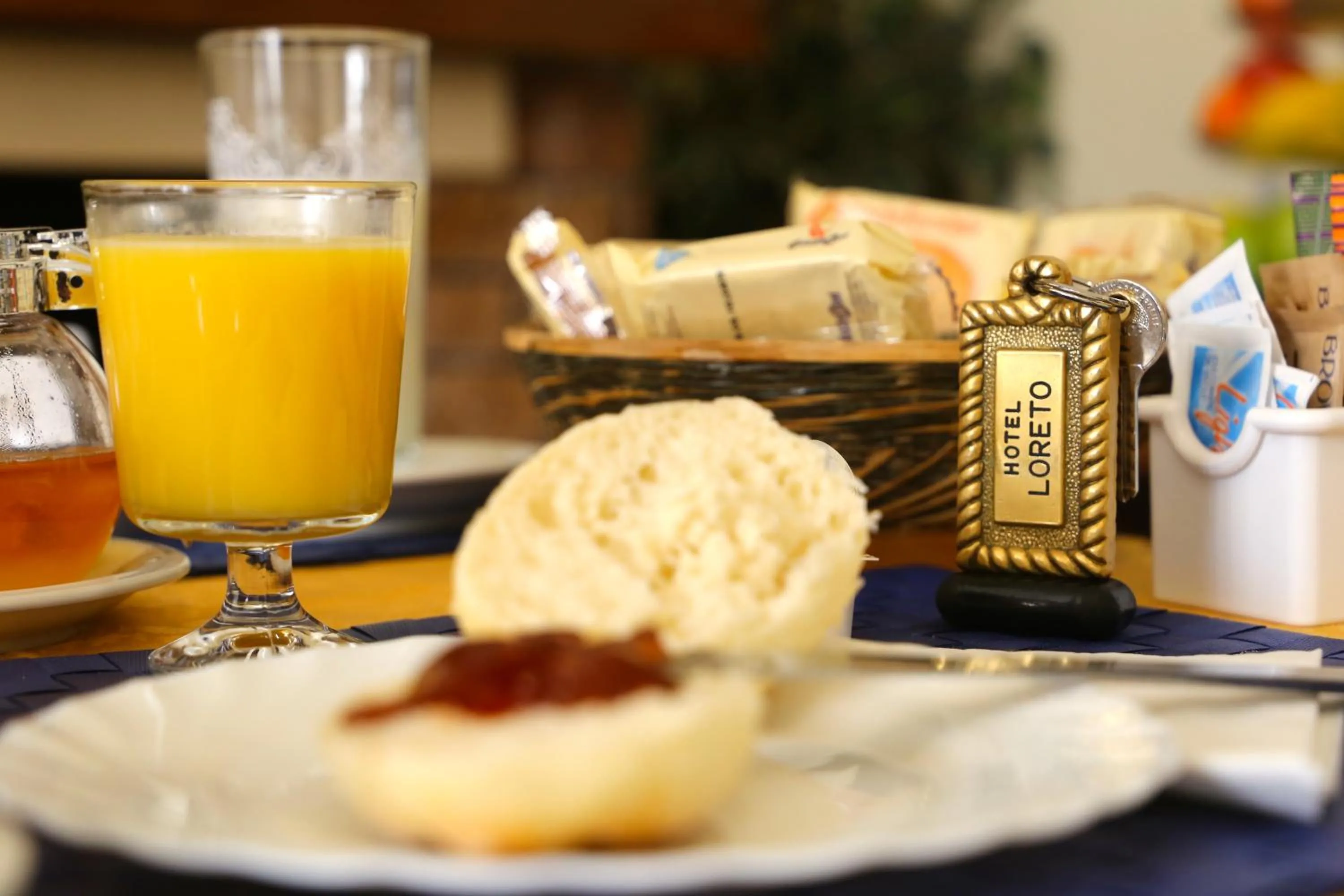 Food close-up in Hotel Loreto