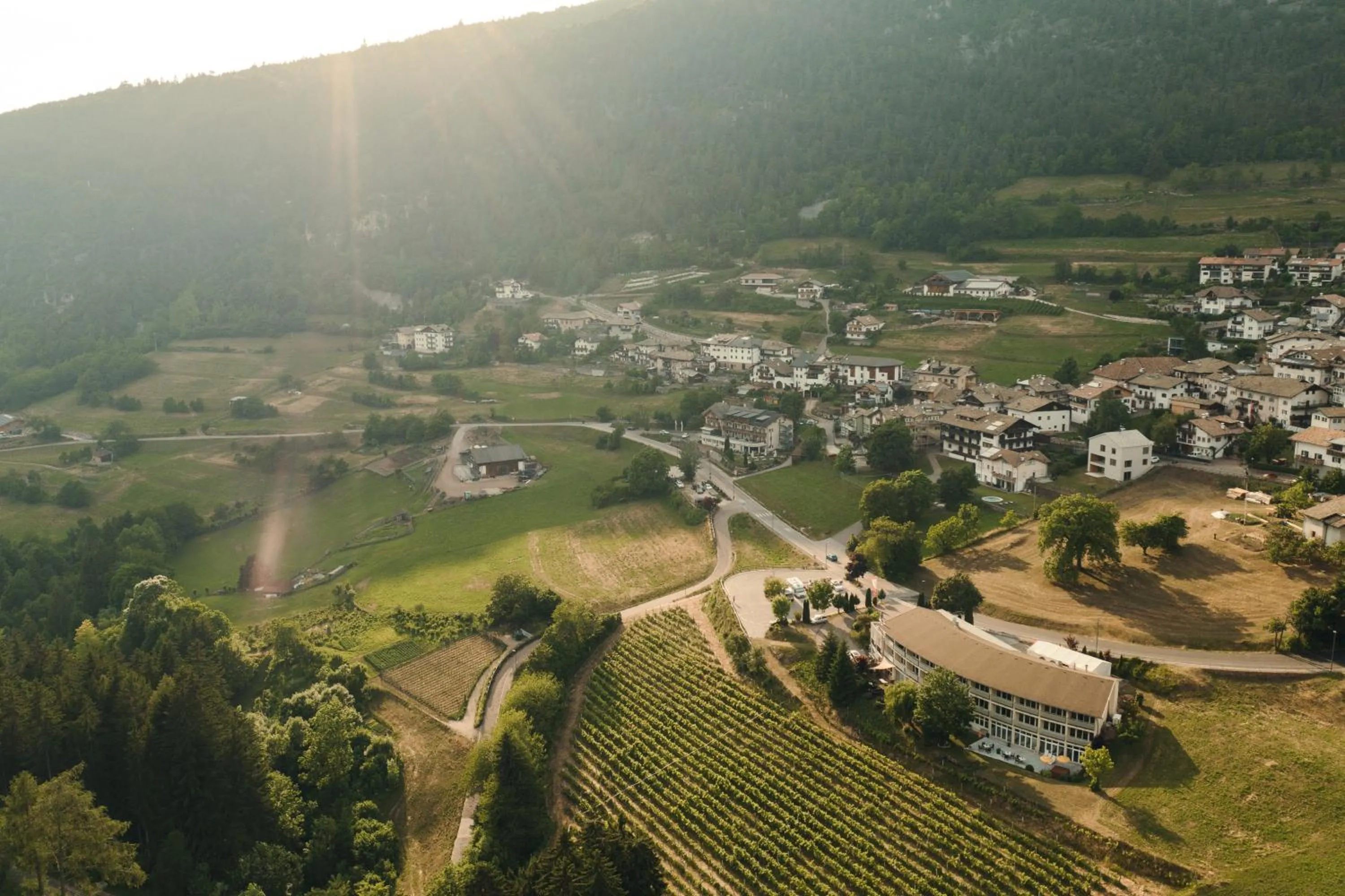 Bird's eye view in Hotel Ludwigshof & Luvina