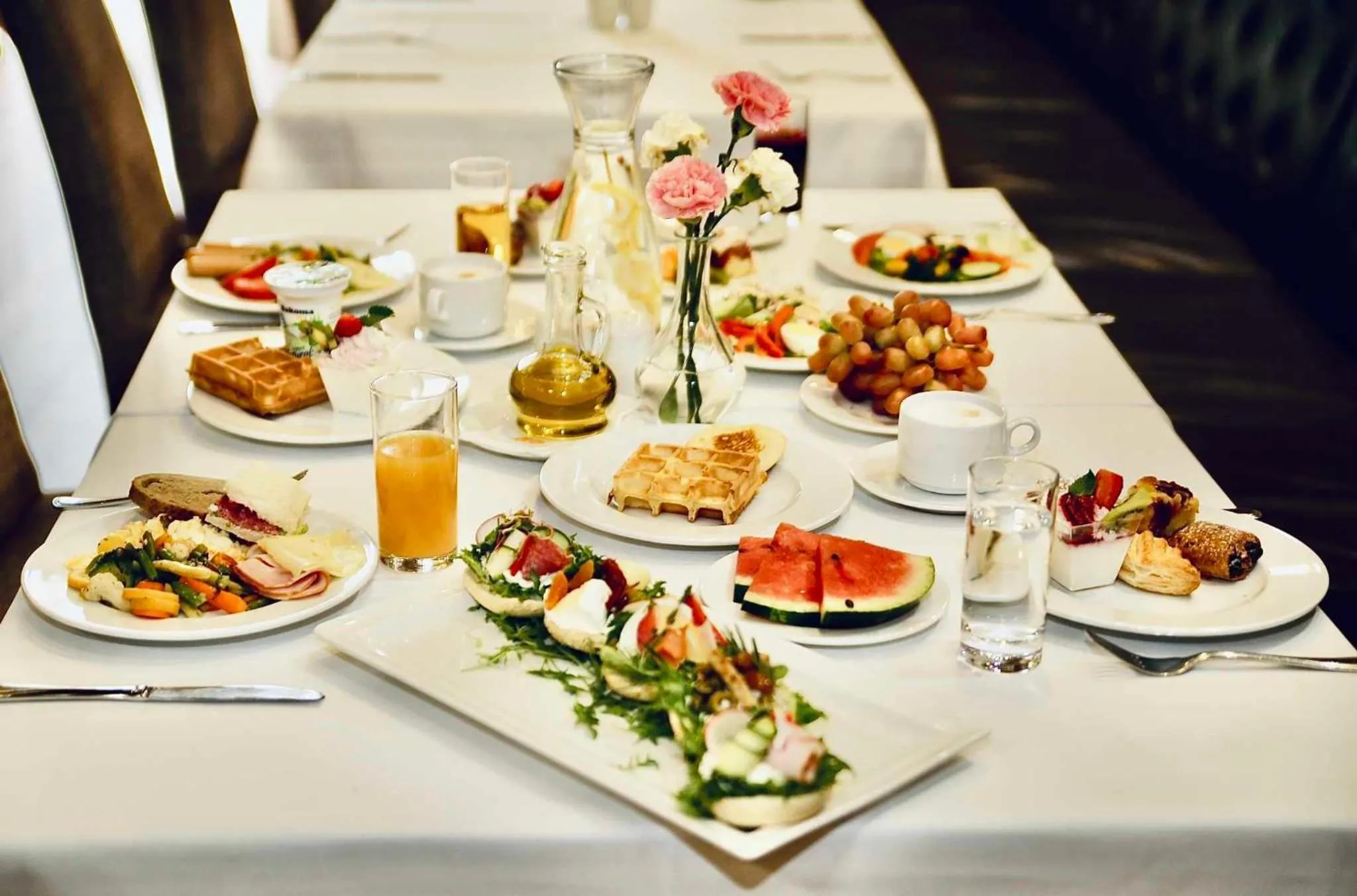 Food and drinks in Hotel Tęczowy Młyn