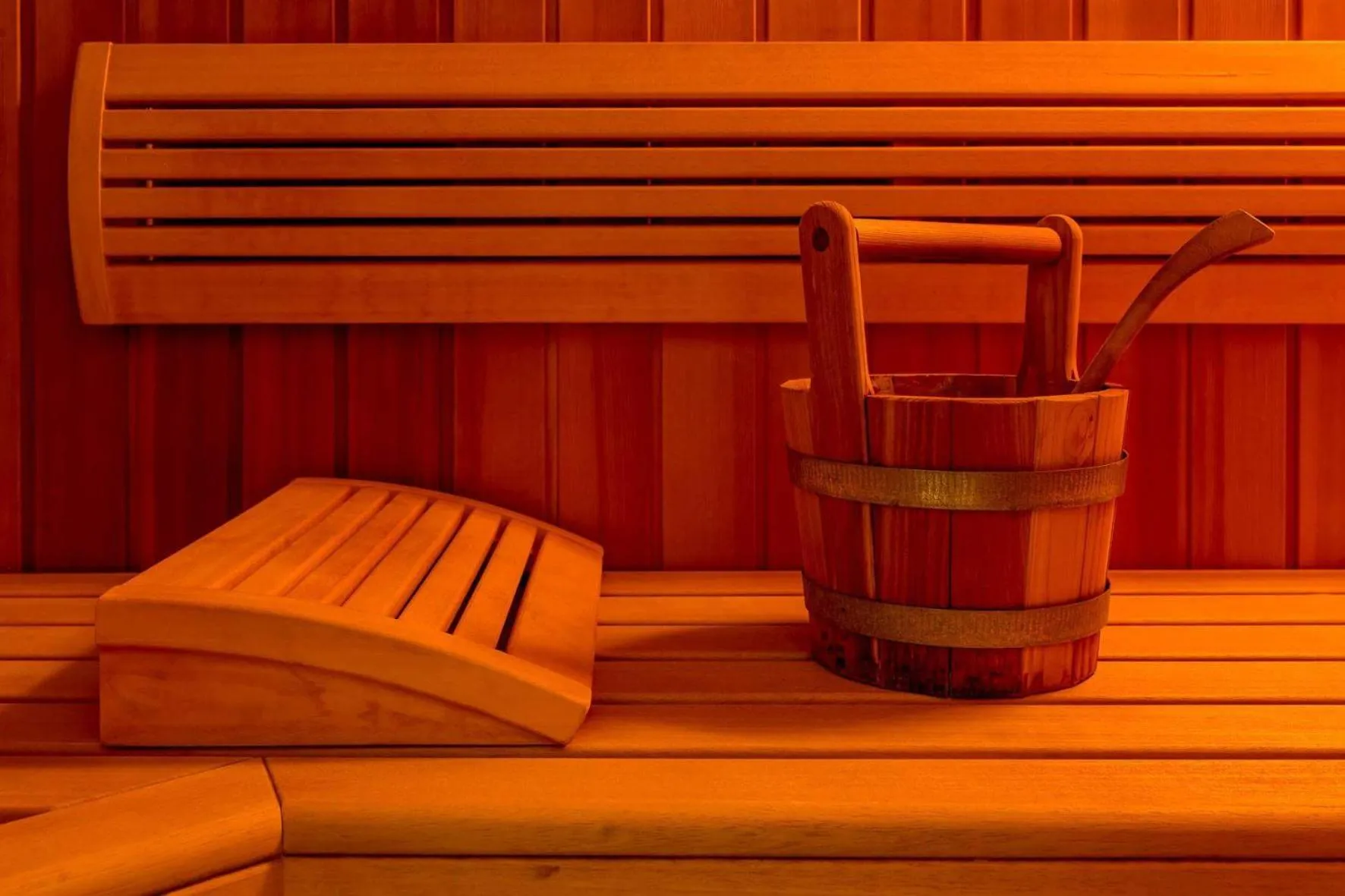 Sauna in Hotel Tęczowy Młyn