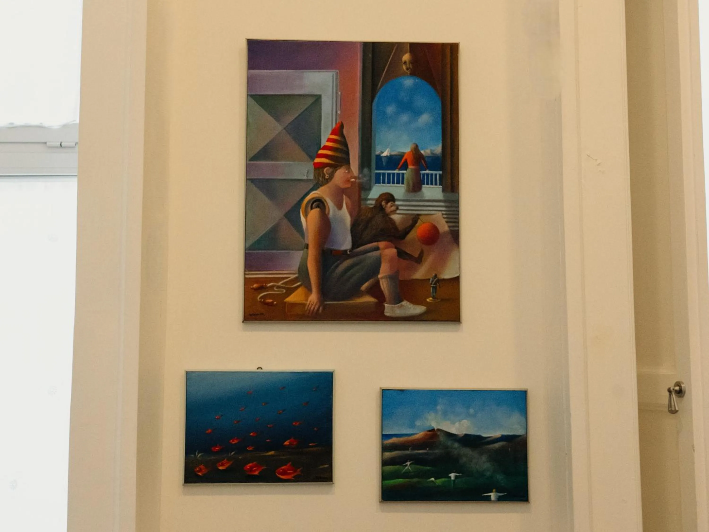 Decorative detail in Lo Specchio dei Papiri